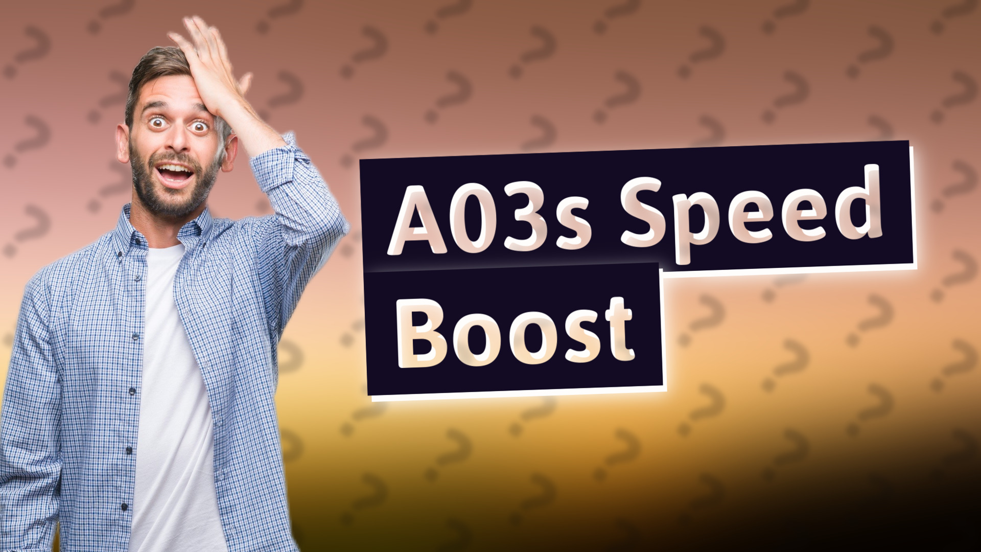 A03s Speed Boost