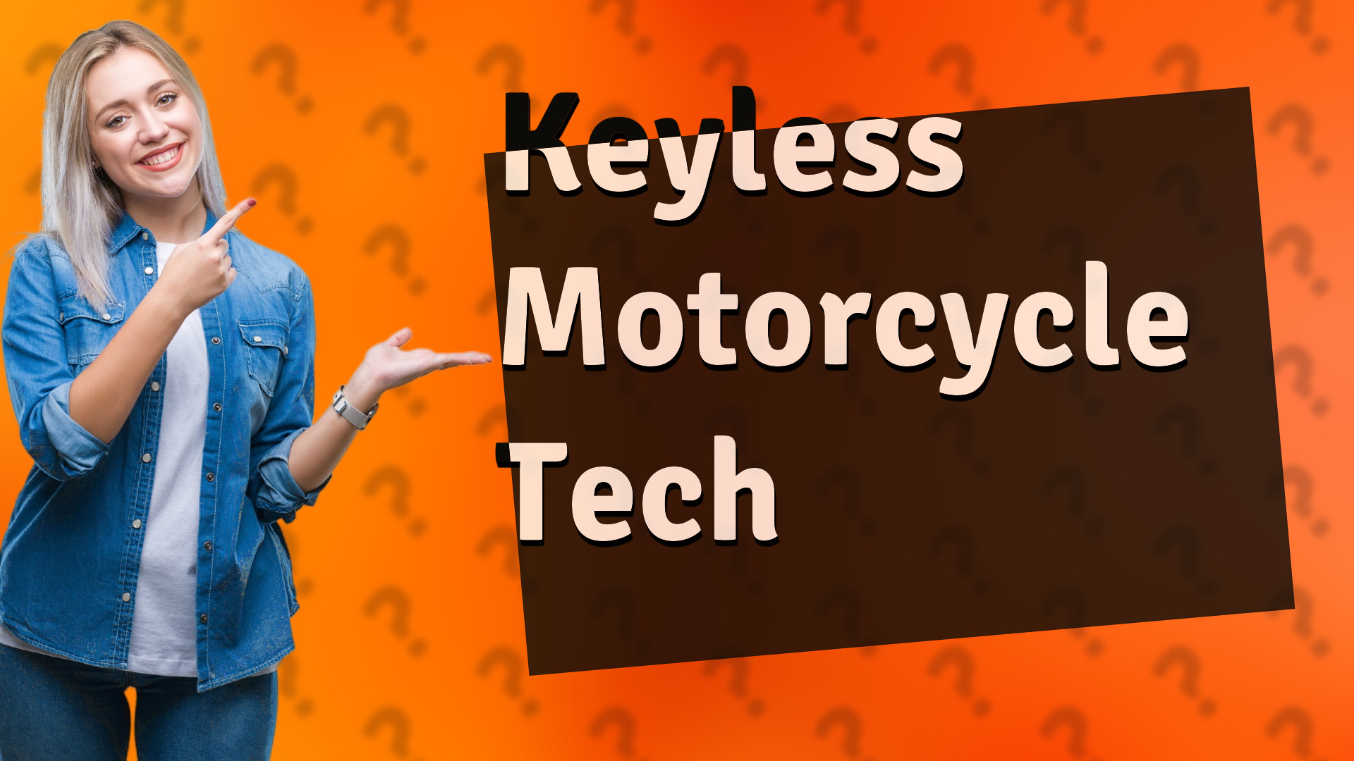 Keyless Motorcycle Tech