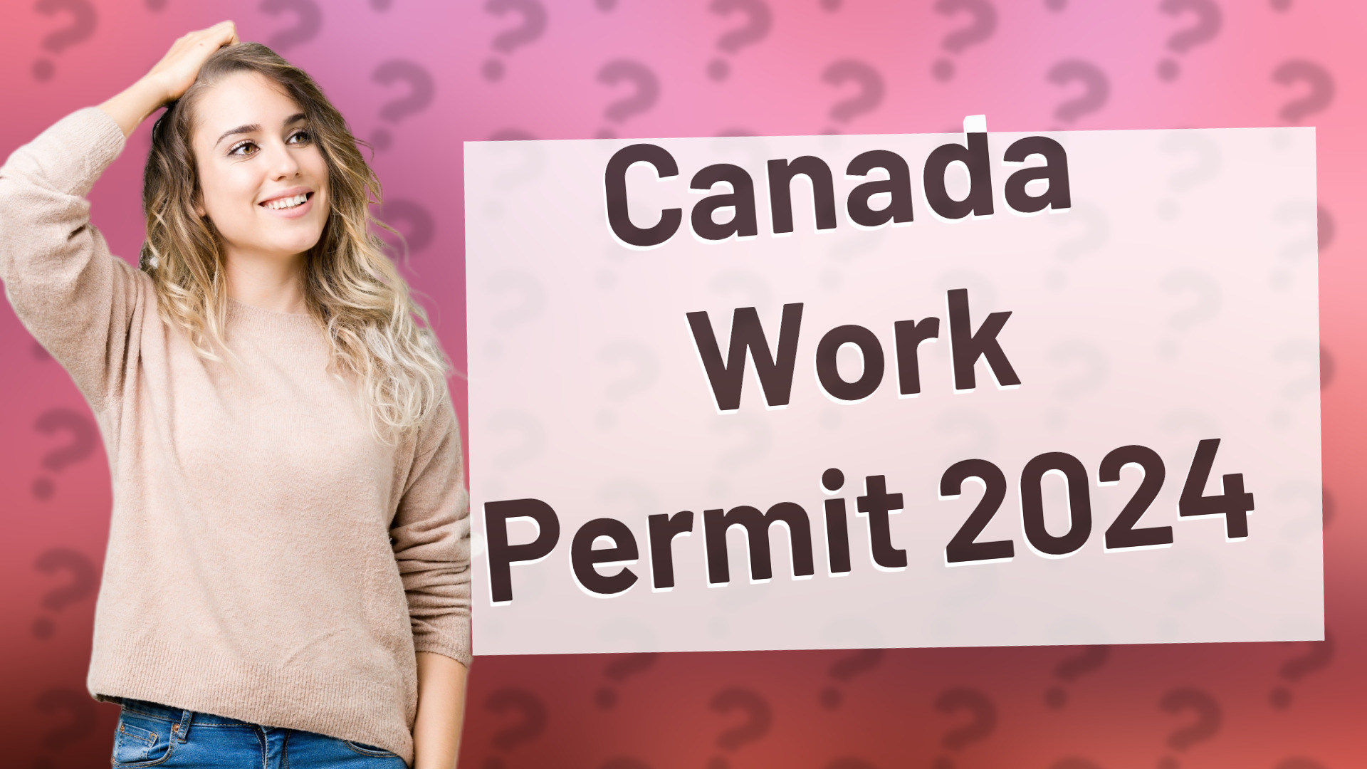 Canada Work Permit 2024