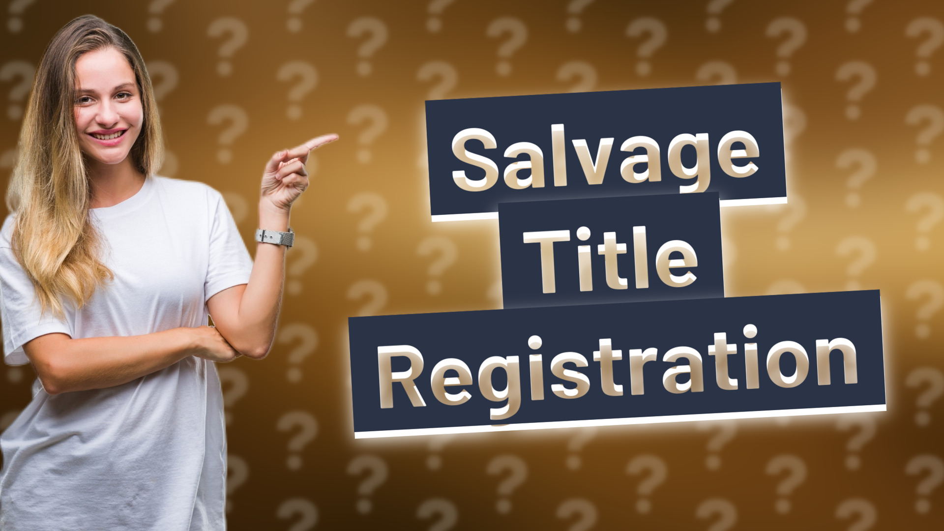 Salvage Title Registration