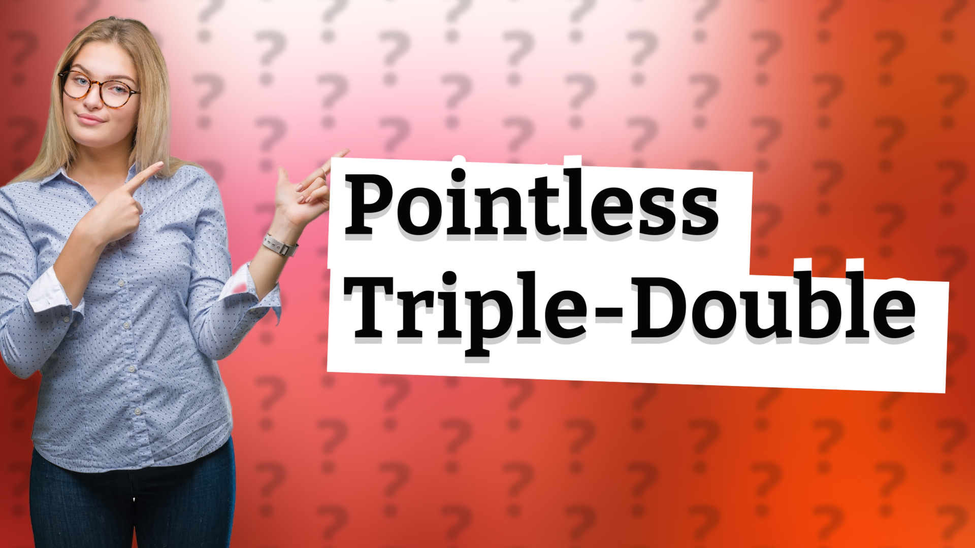 Pointless Triple-Double
