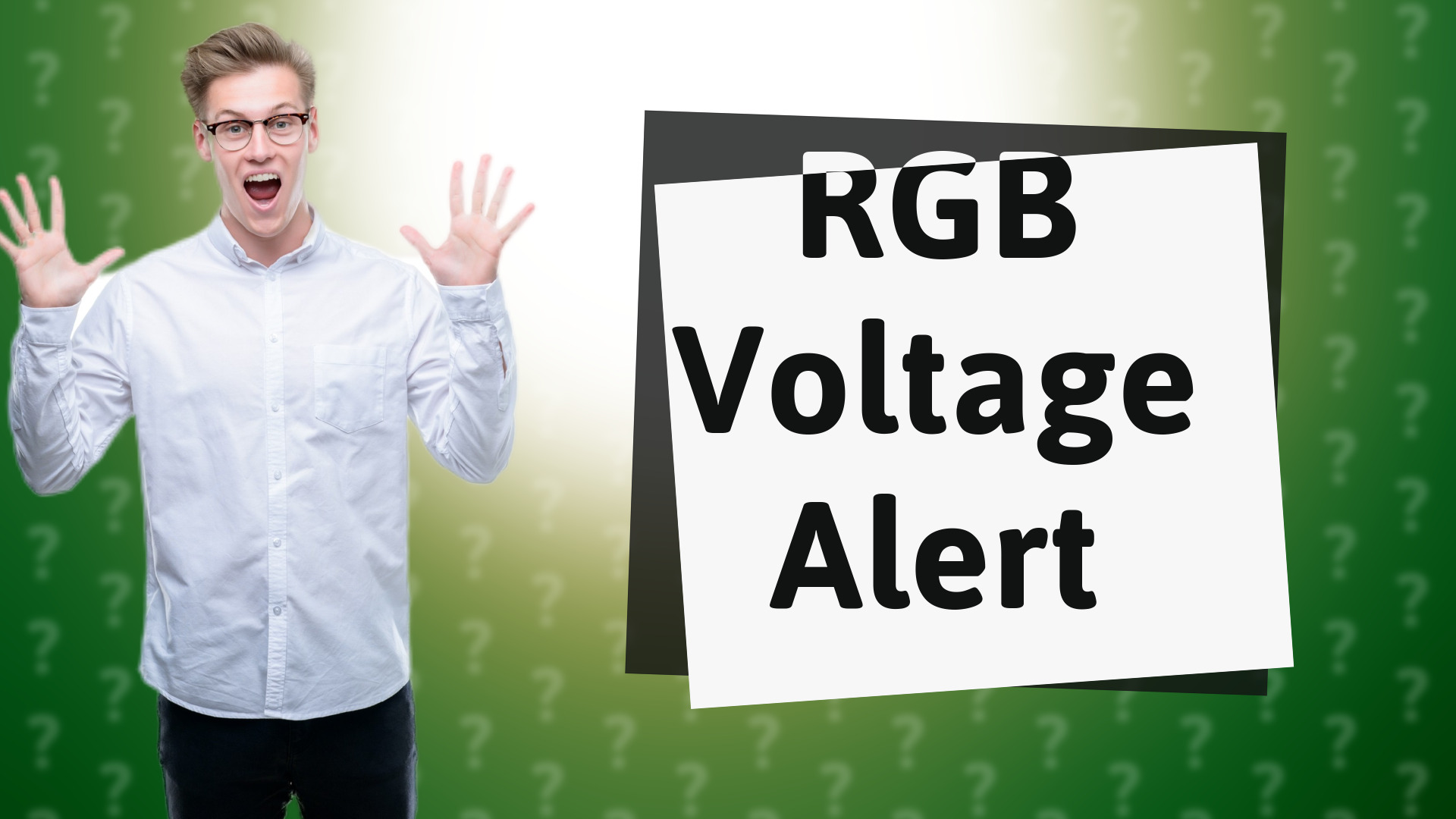 RGB Voltage Alert