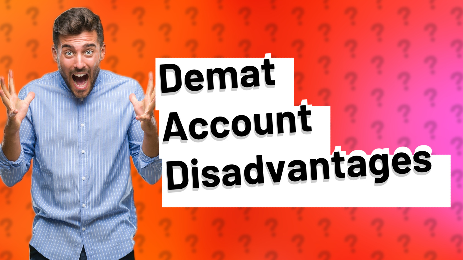 Demat Account Disadvantages