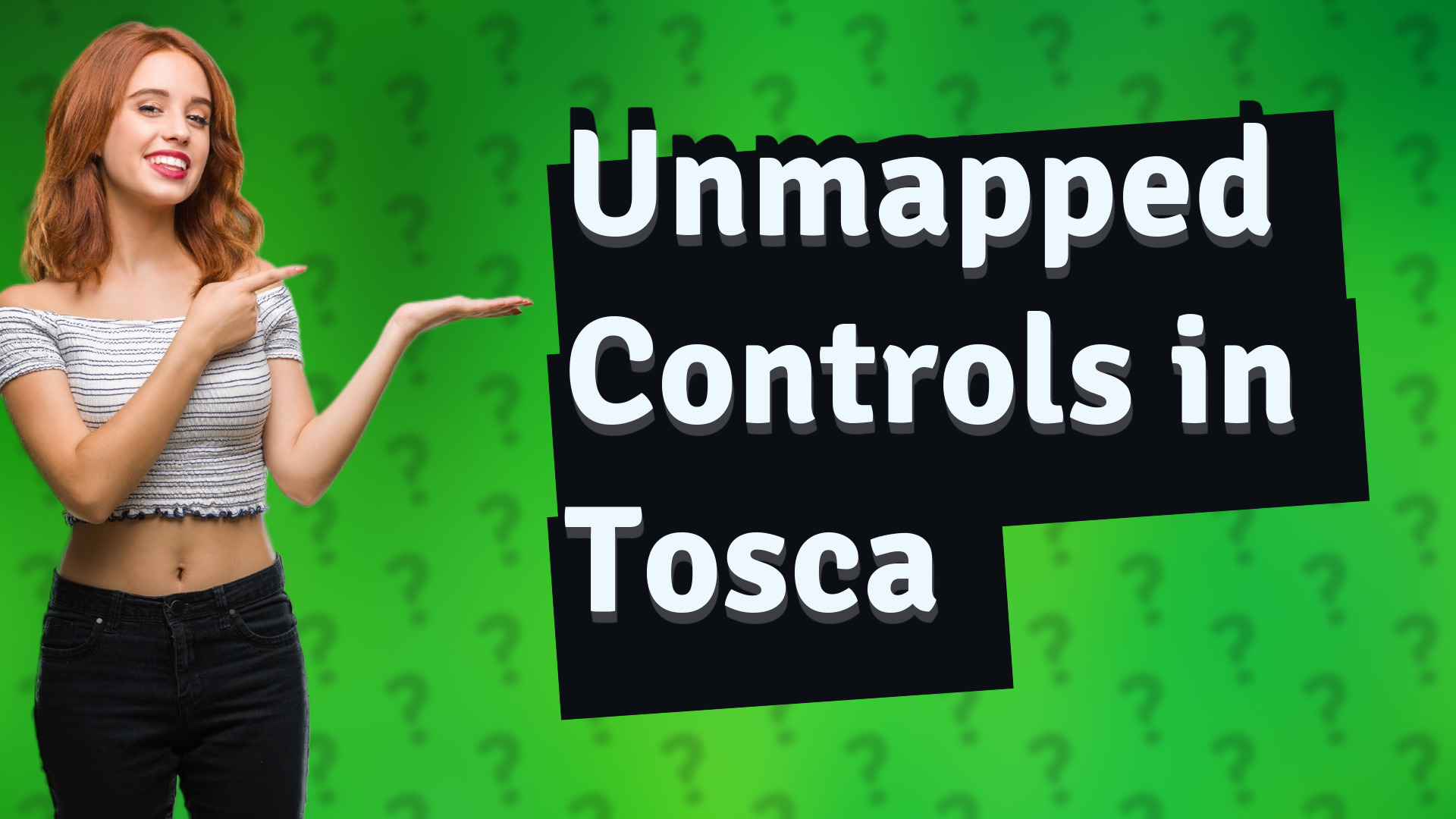 Unmapped Controls in Tosca