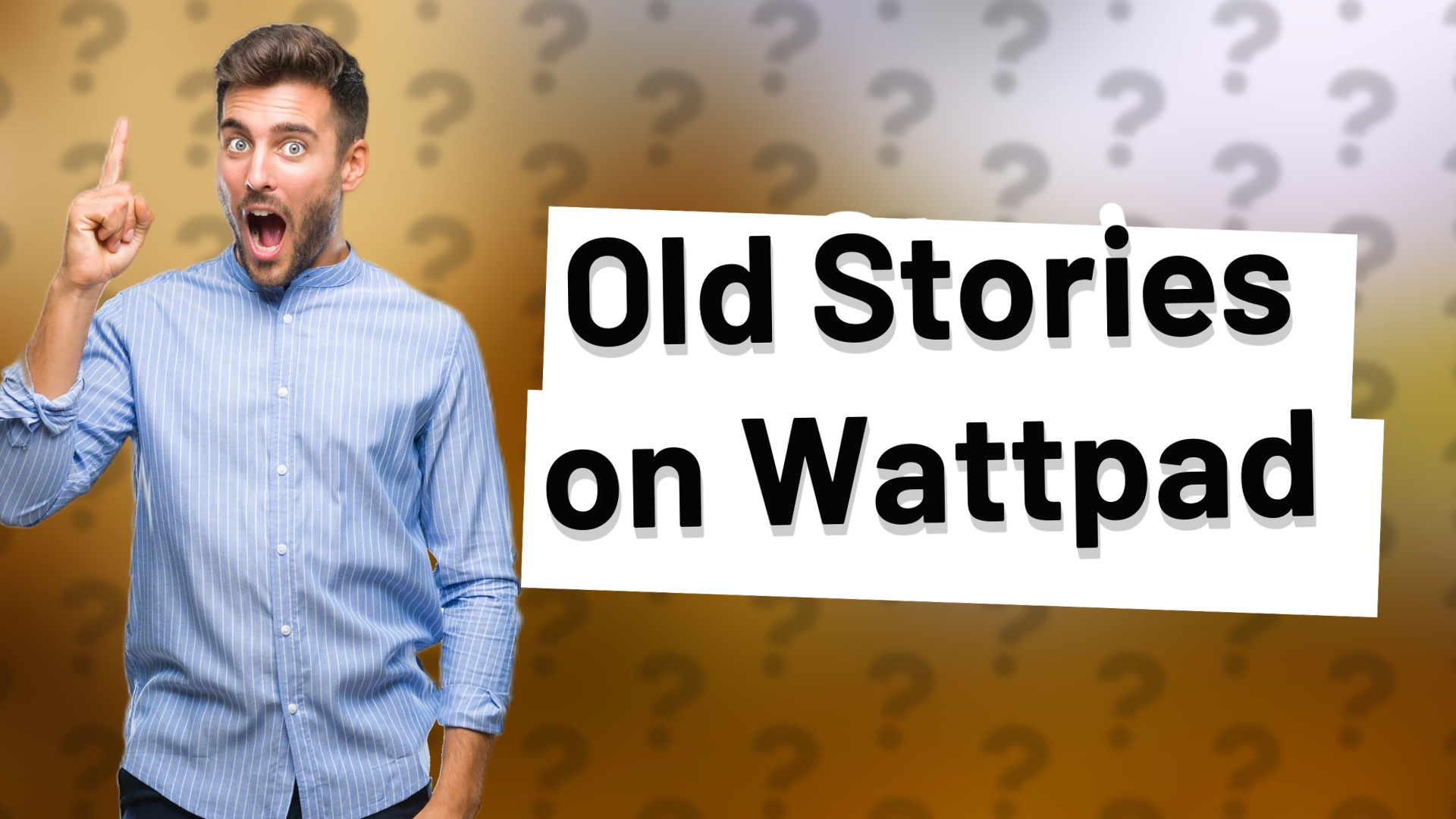 Old Stories on Wattpad
