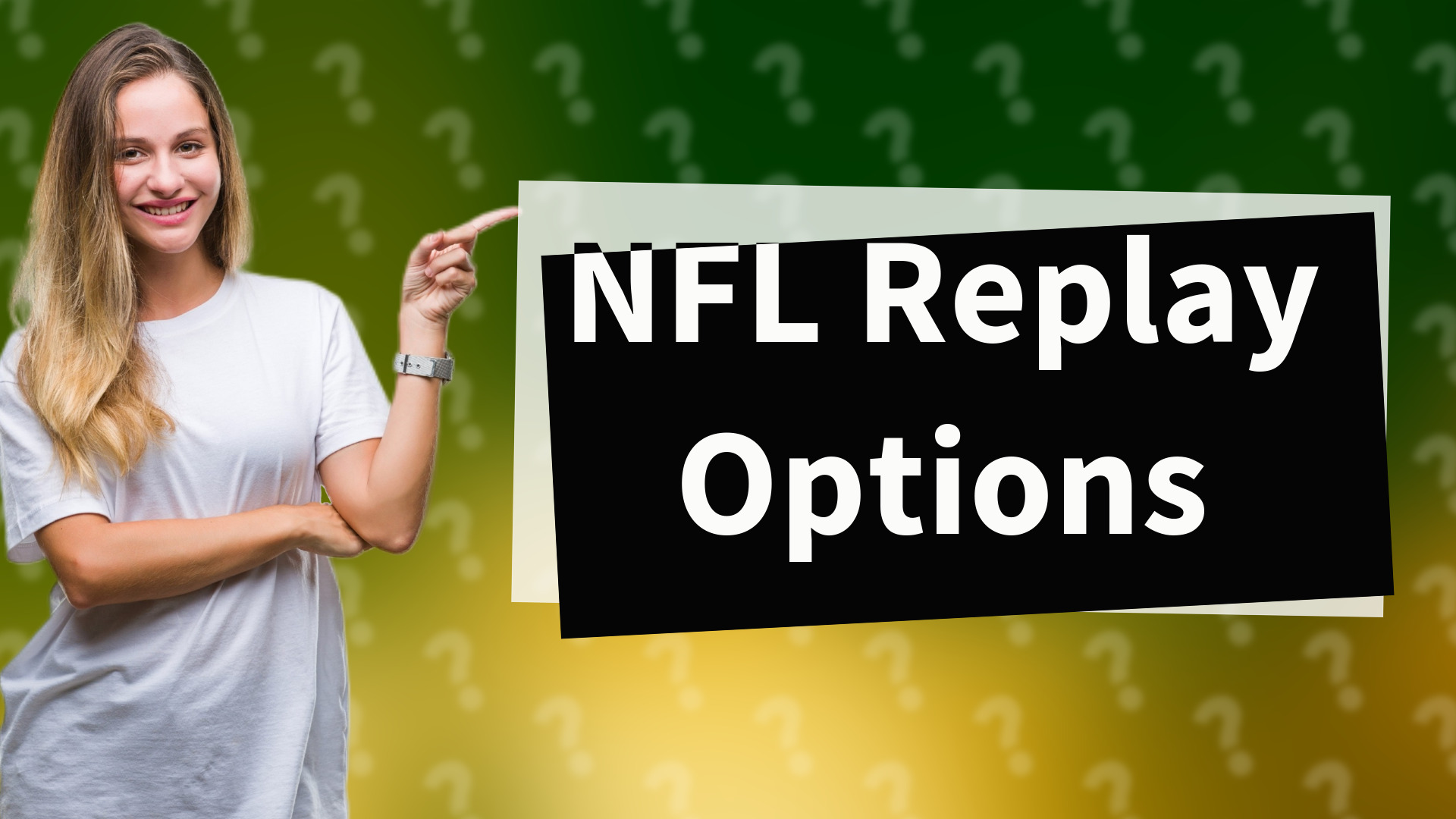NFL Replay Options