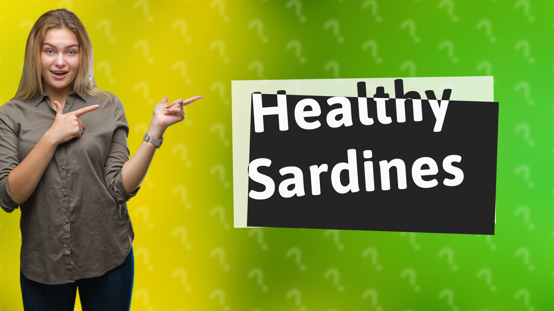 Healthy Sardines
