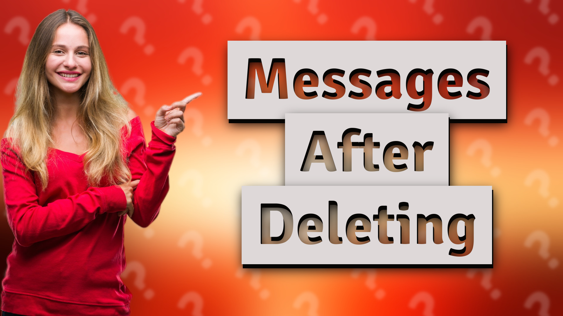 Messages After Deleting