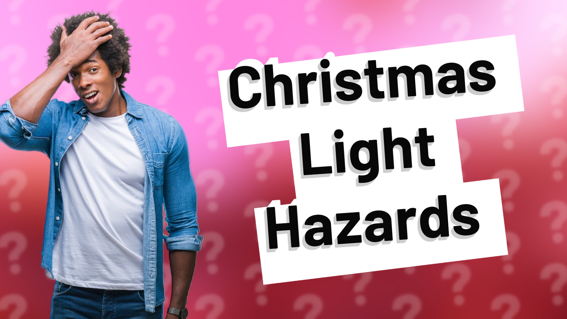 Christmas Light Hazards