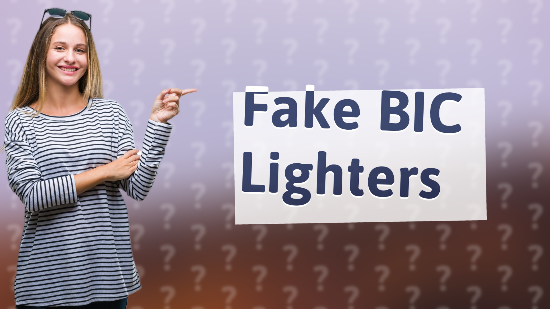 Fake BIC Lighters