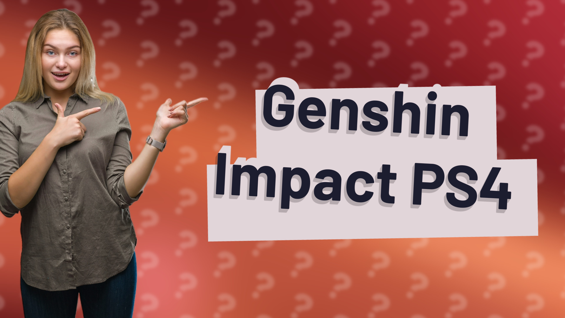 Genshin Impact PS4