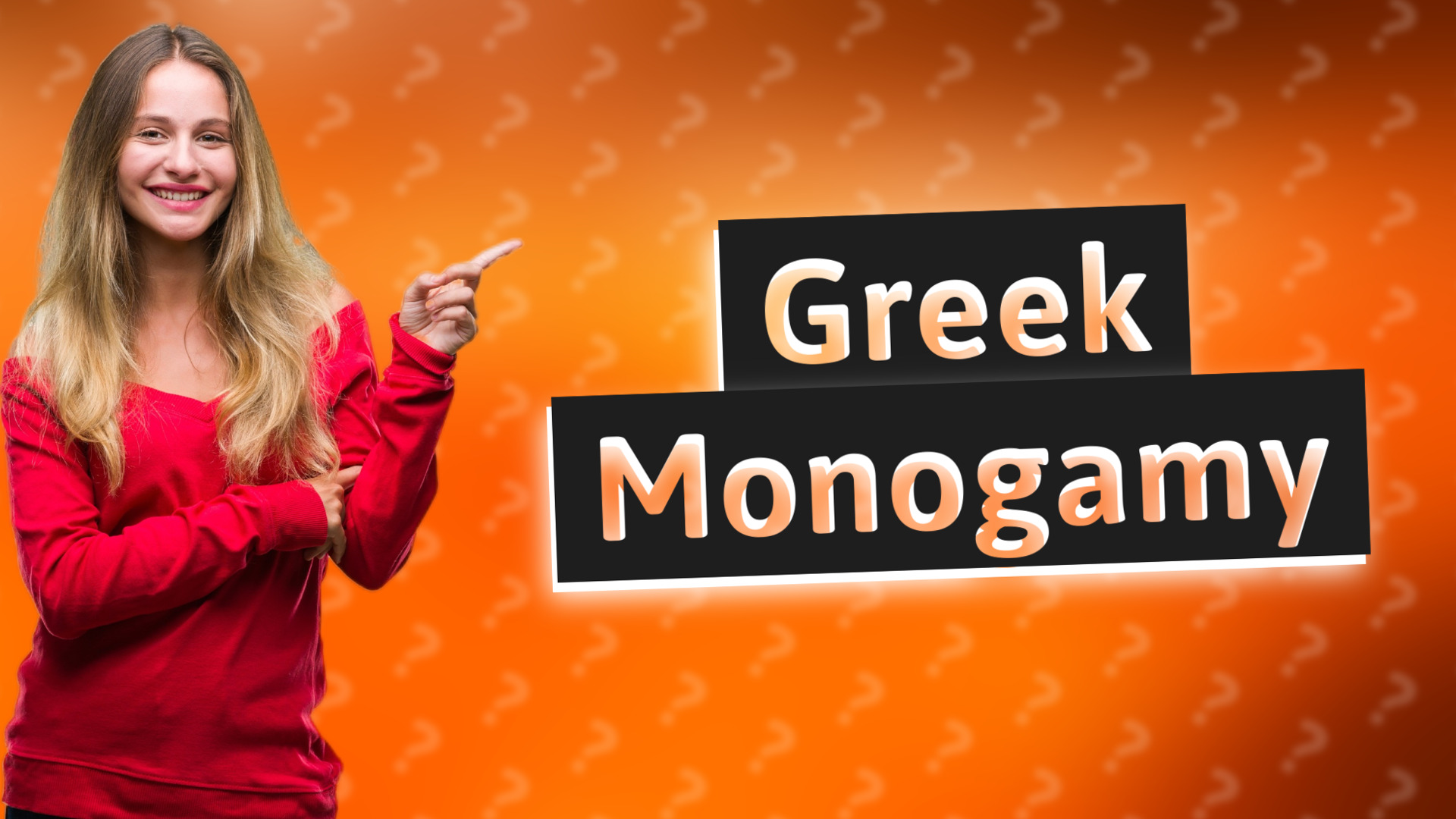 Greek Monogamy