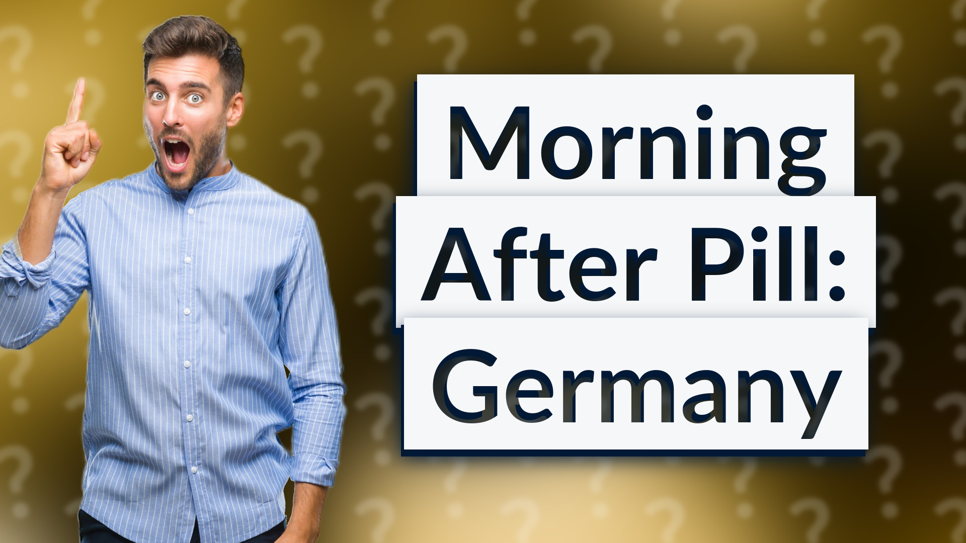 Morning After Pill: Germany