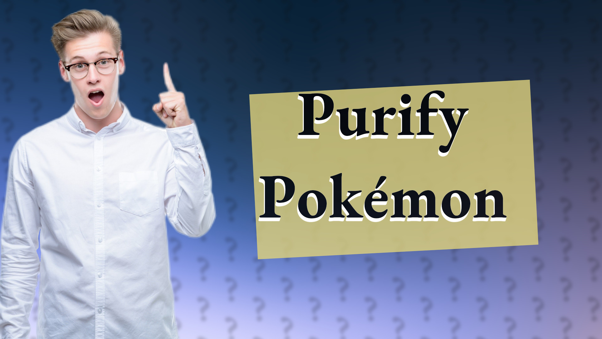 Purify Pokémon