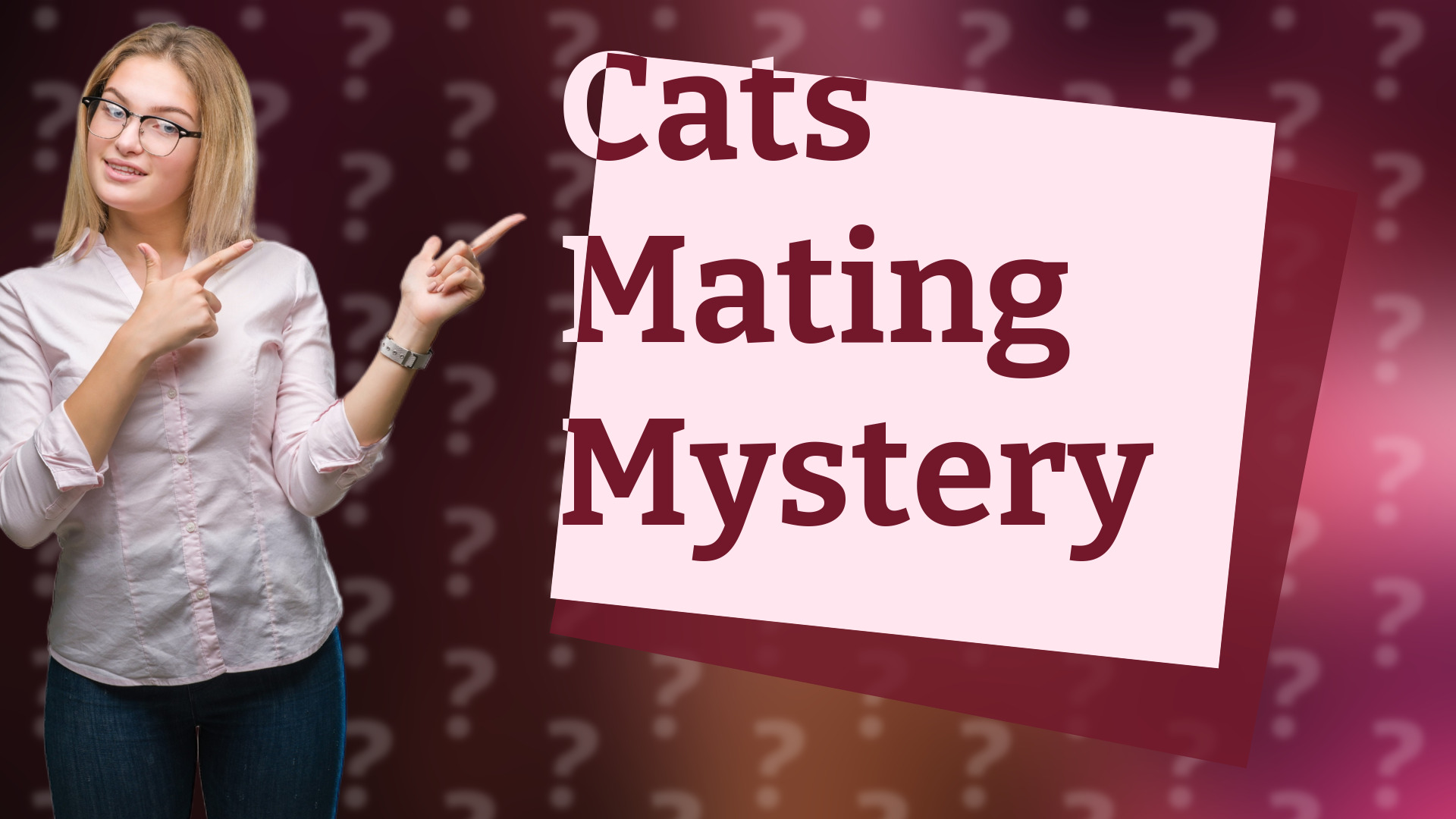 Cats Mating Mystery