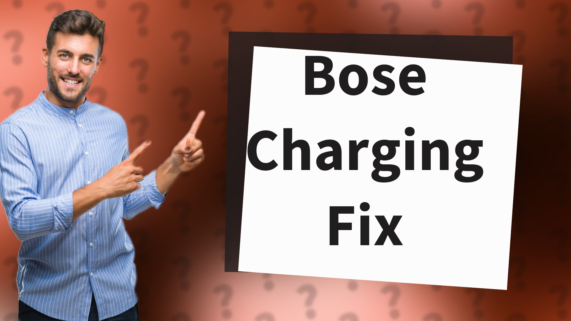 Bose Charging Fix