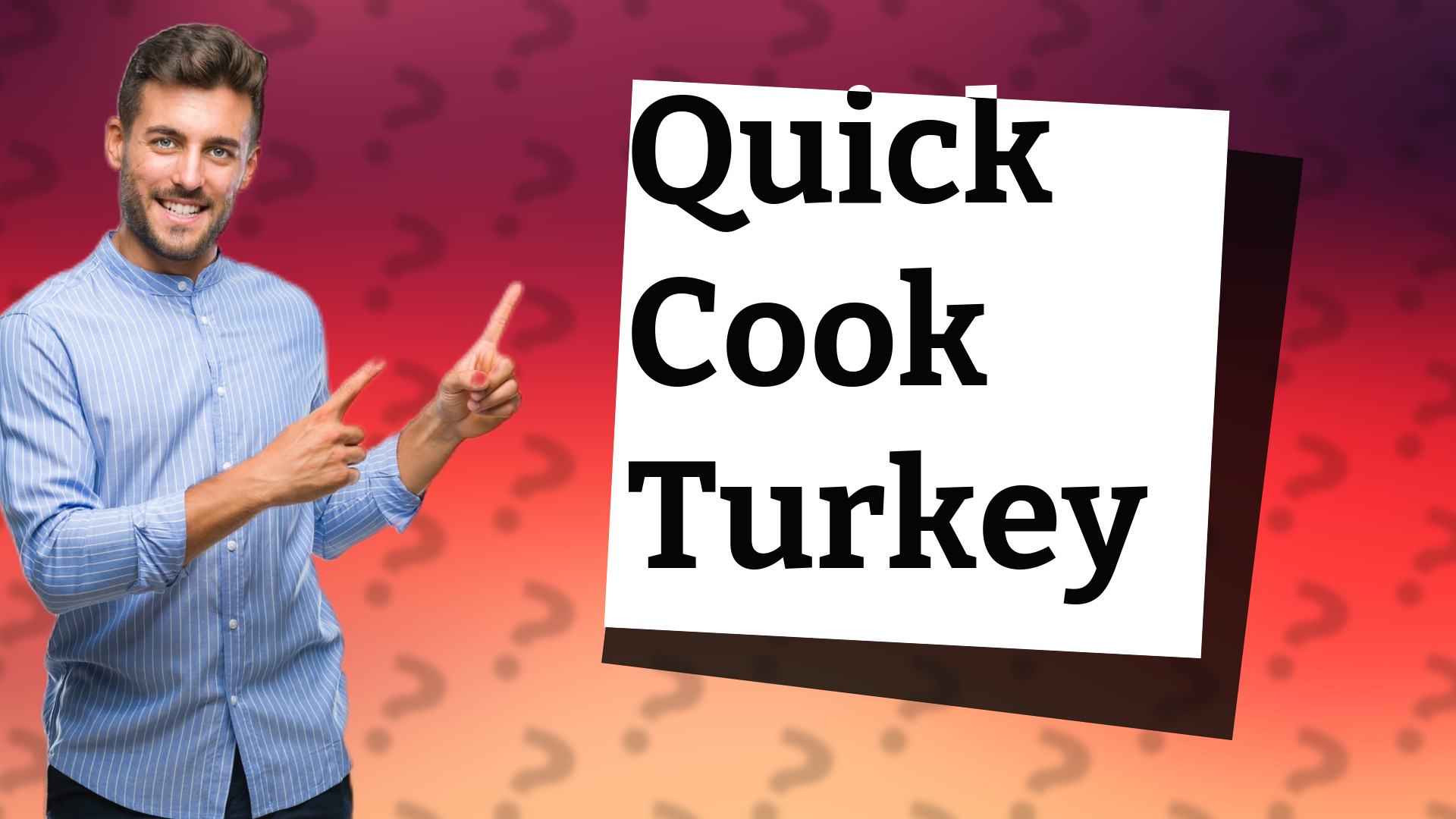 Quick Cook Turkey