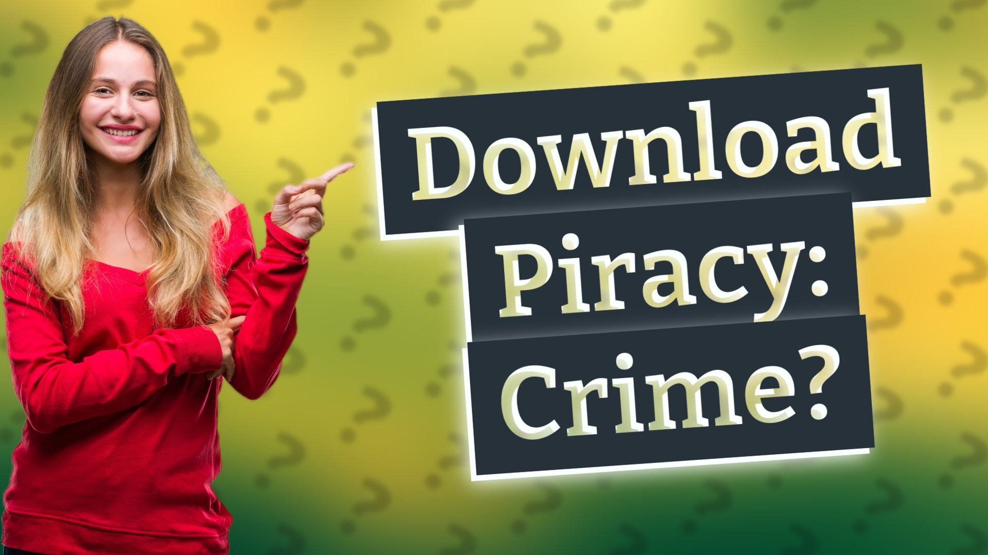Download Piracy: Crime?