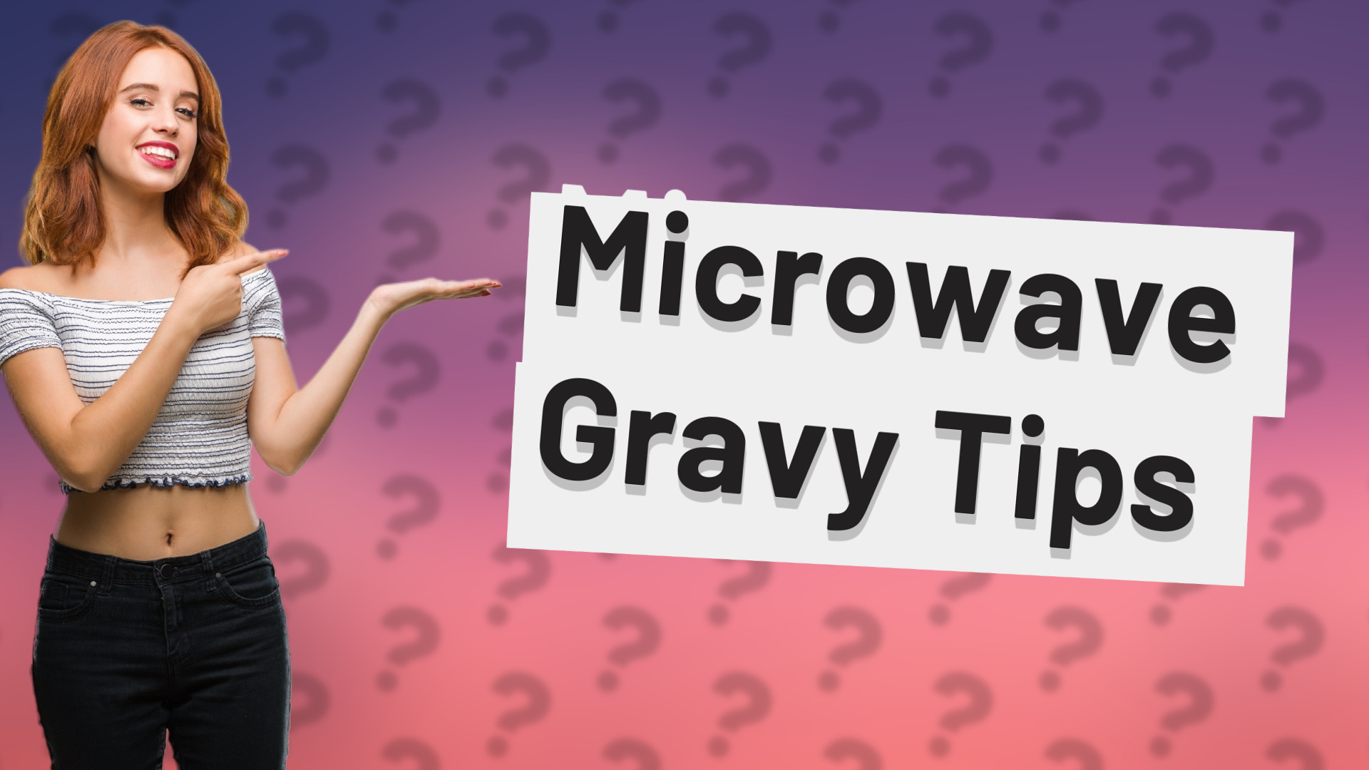 Microwave Gravy Tips