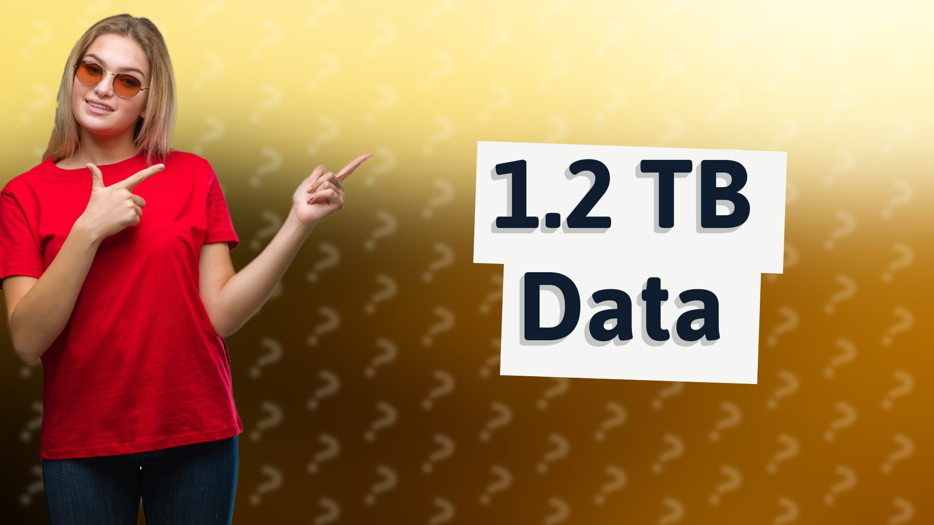 1.2 TB Data