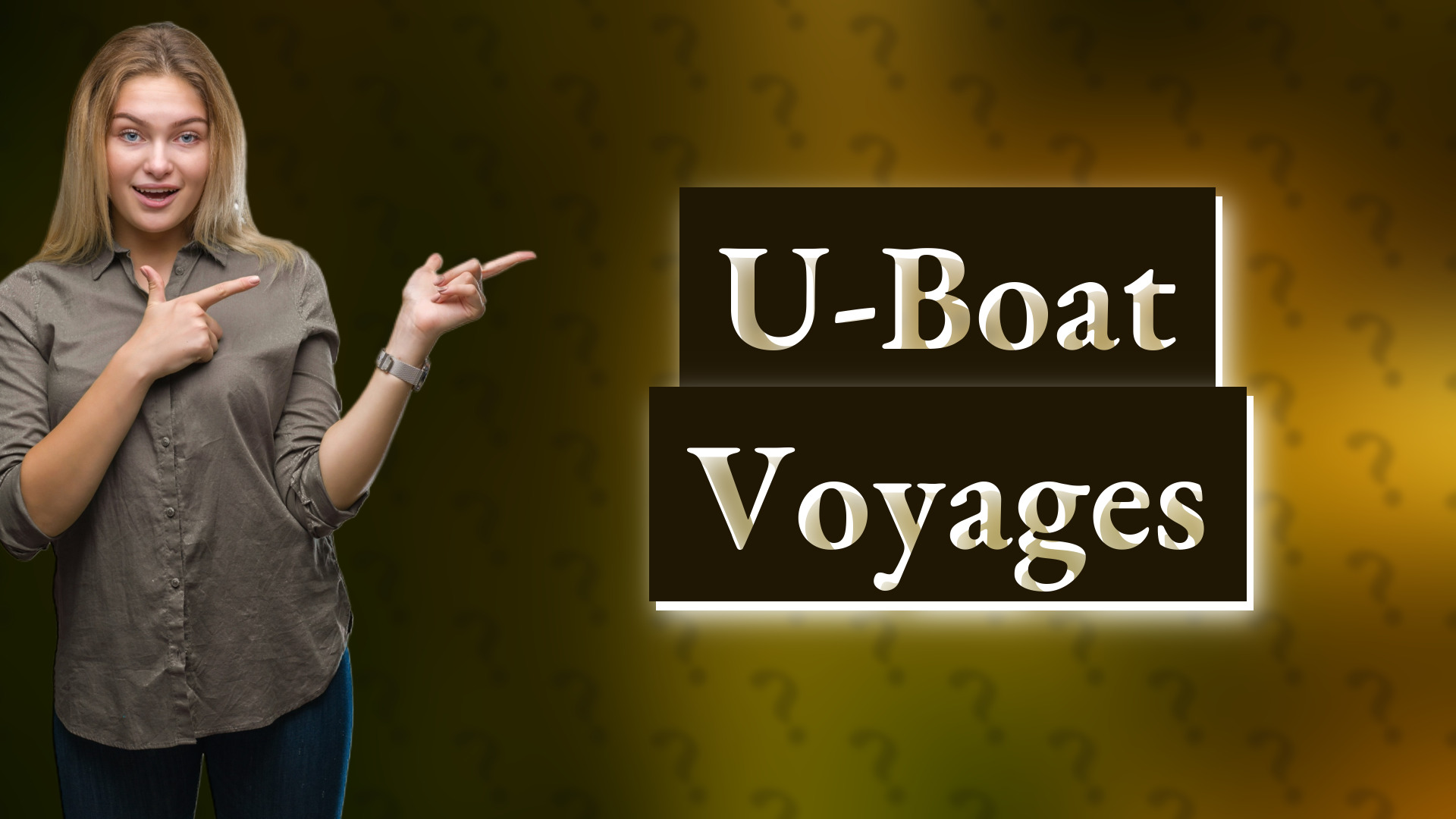U-Boat Voyages
