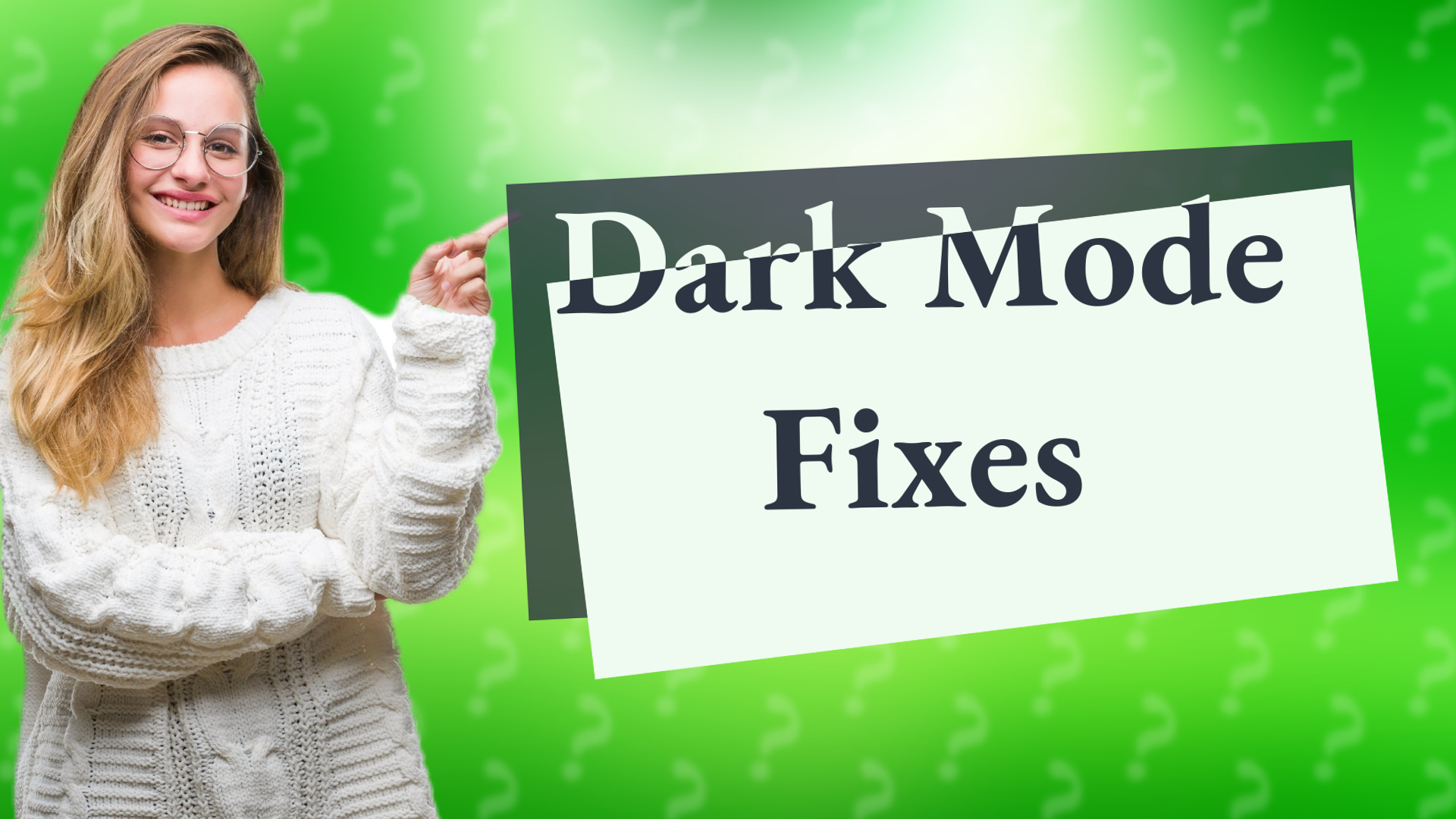 Dark Mode Fixes