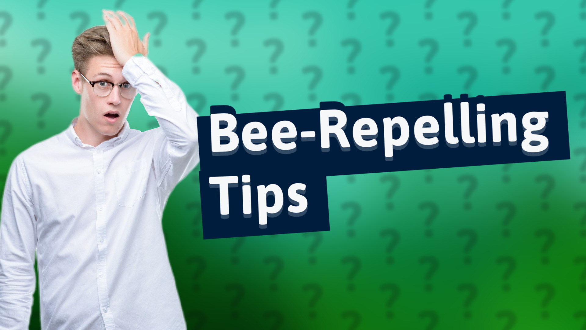 Bee-Repelling Tips