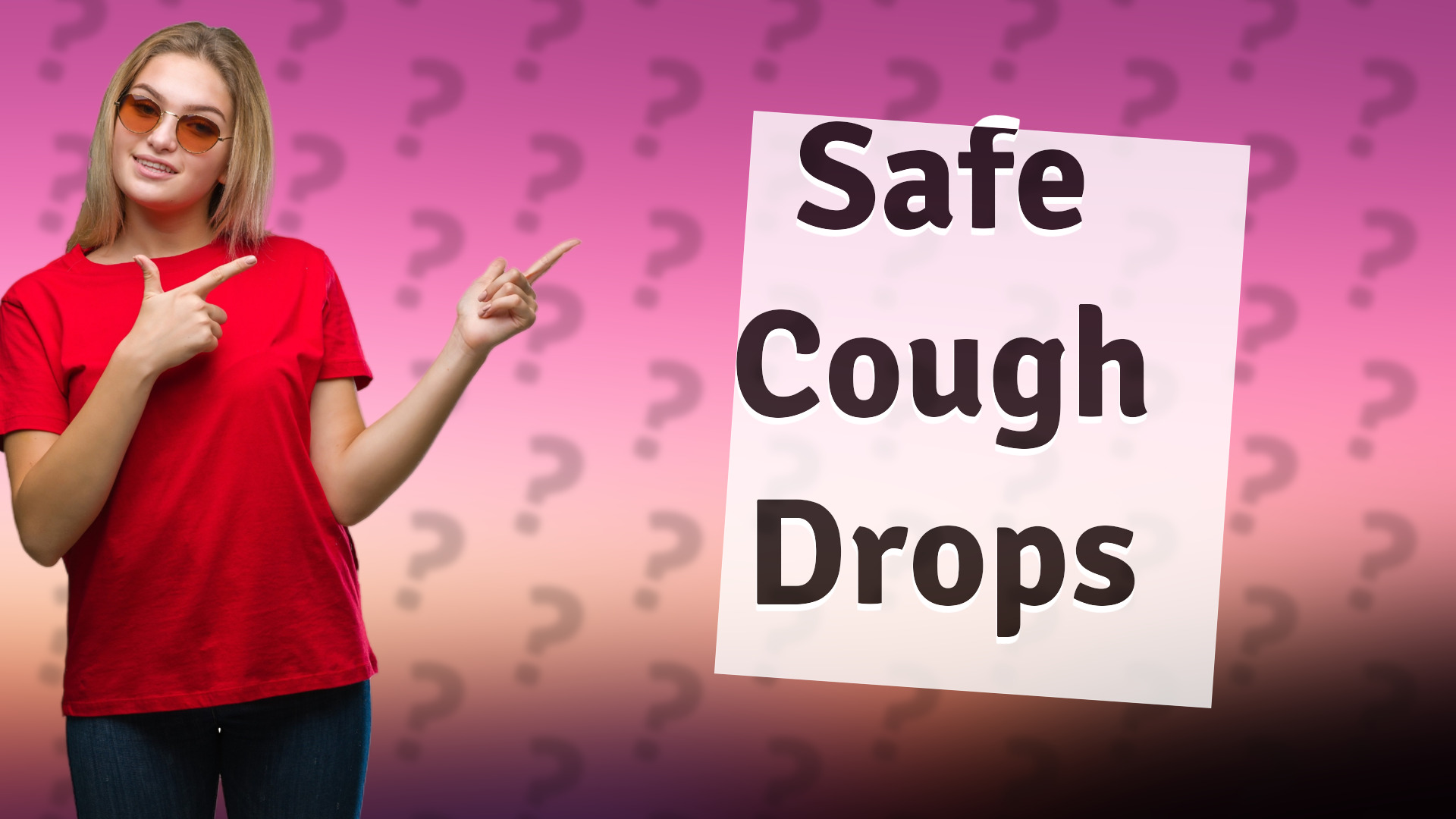 Safe Cough Drops