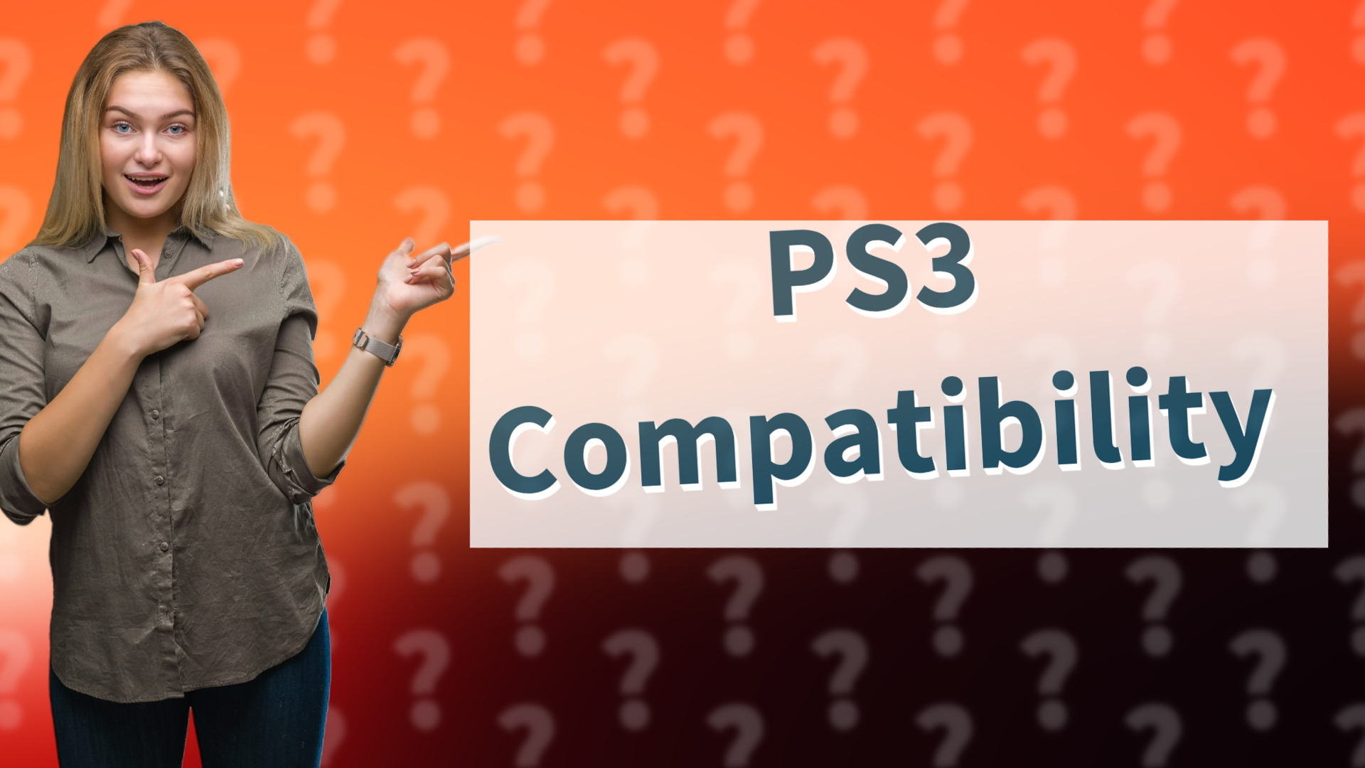 PS3 Compatibility