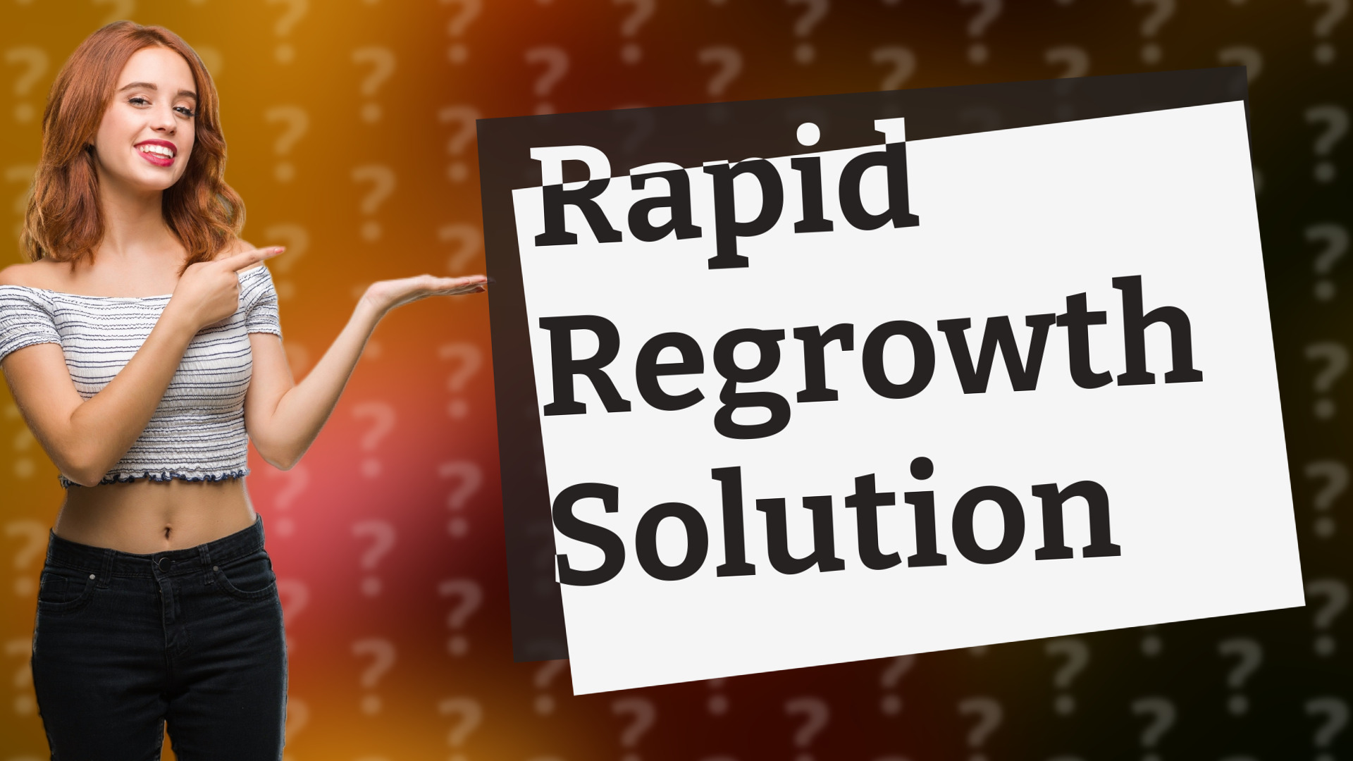 Rapid Regrowth Solution