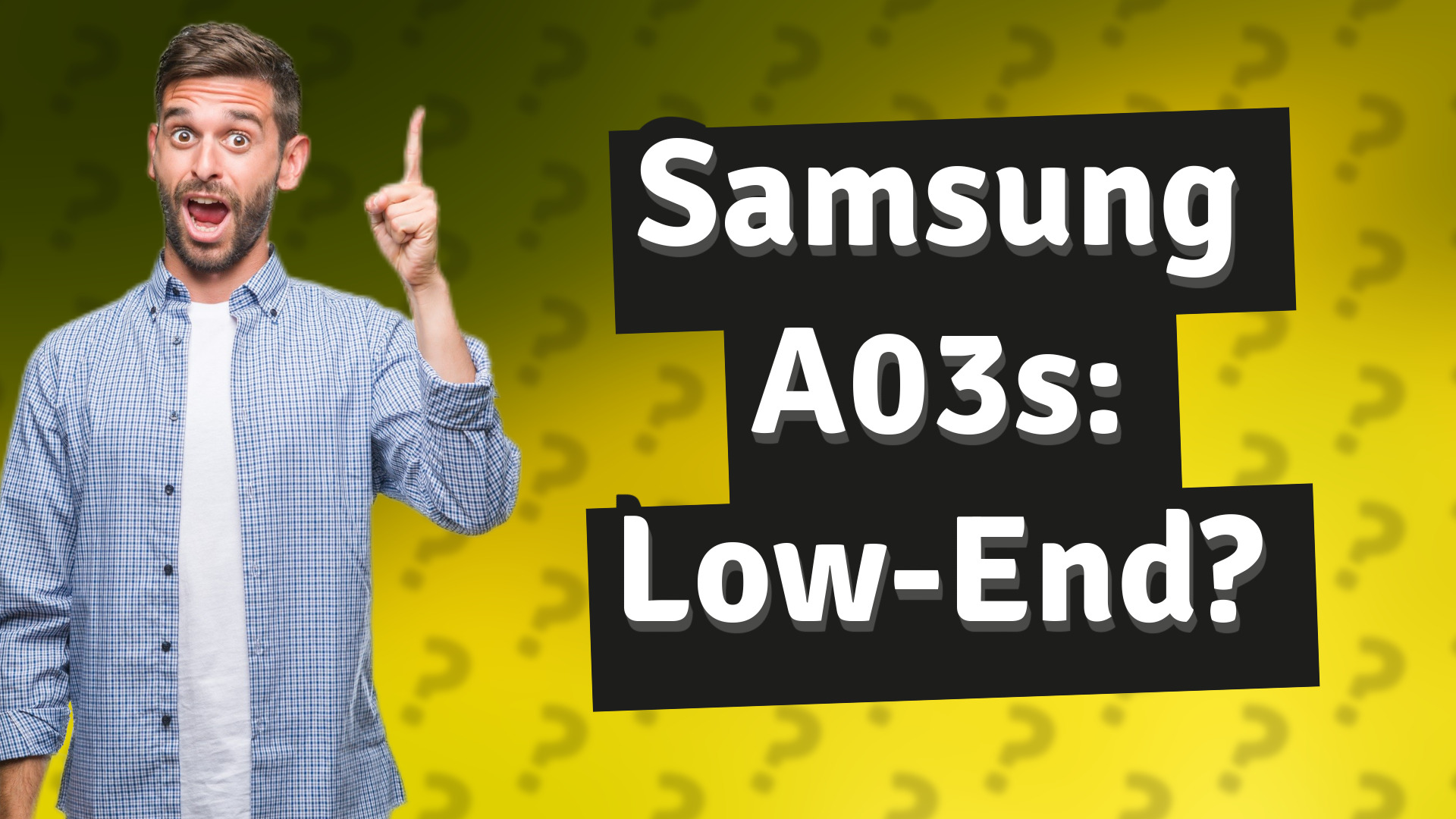 Samsung A03s: Low-End?