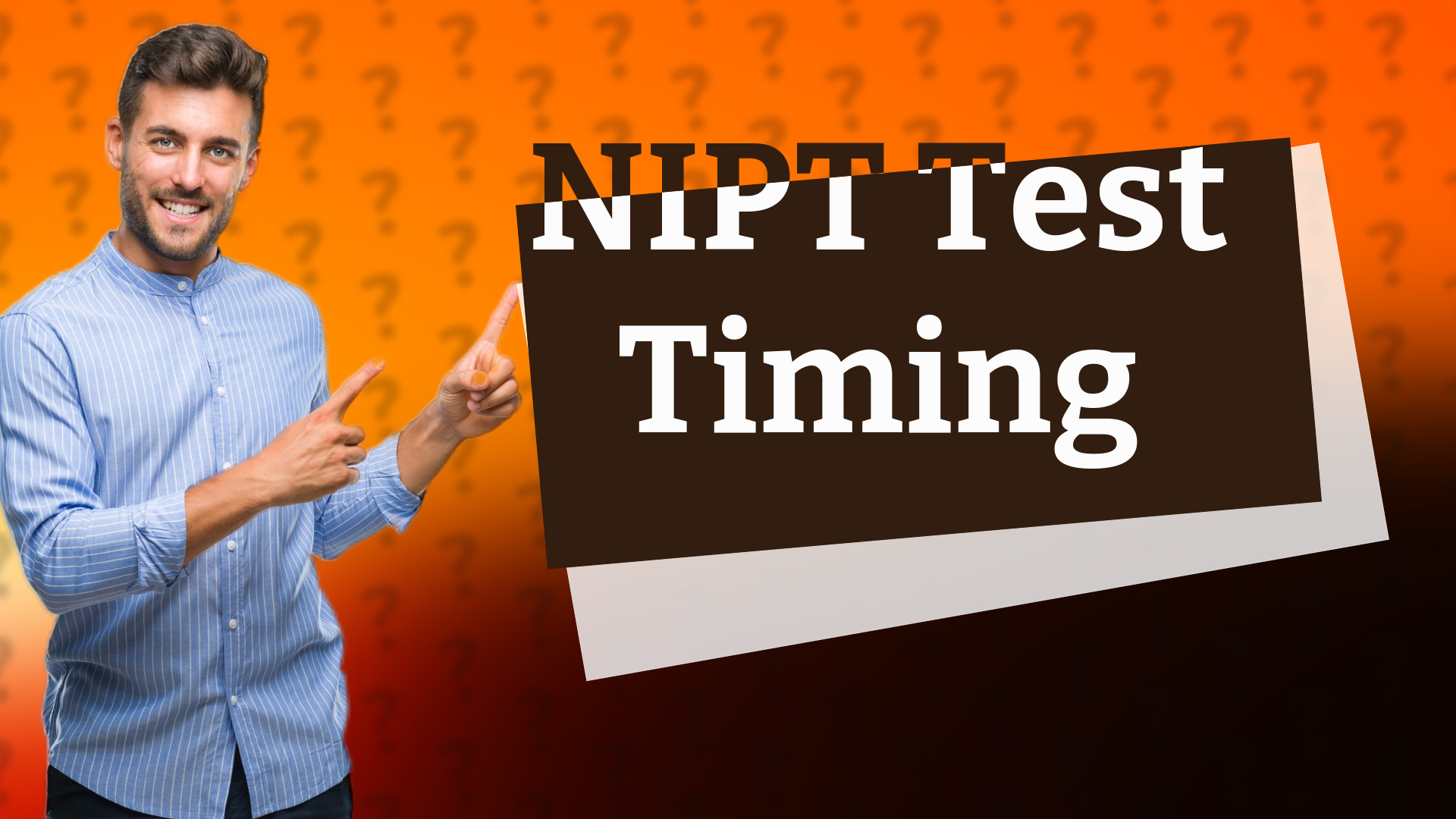 NIPT Test Timing