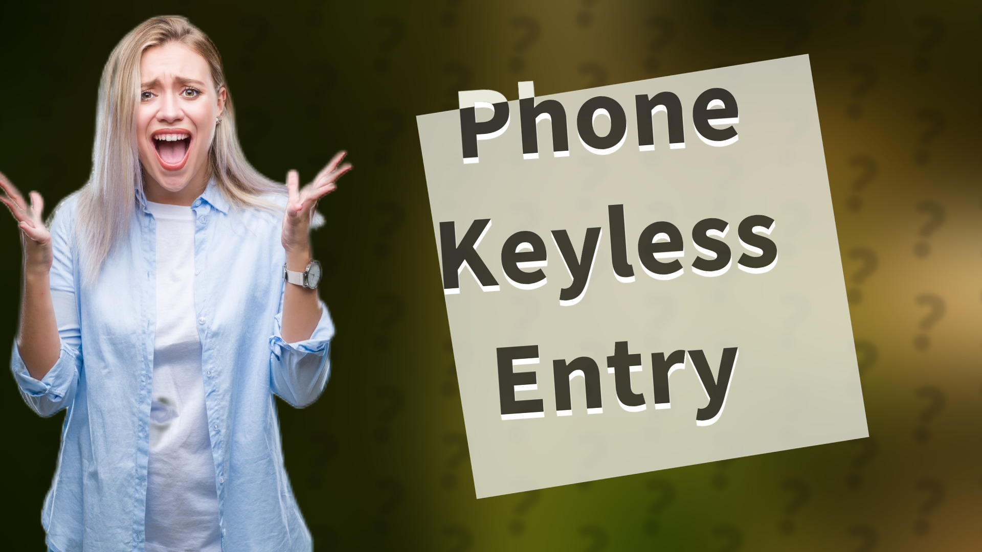 Phone Keyless Entry
