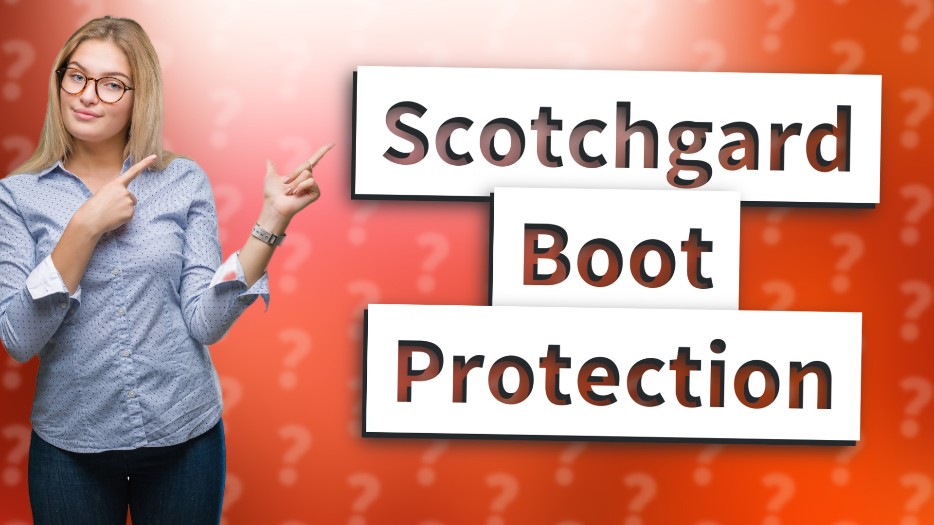 Scotchgard Boot Protection
