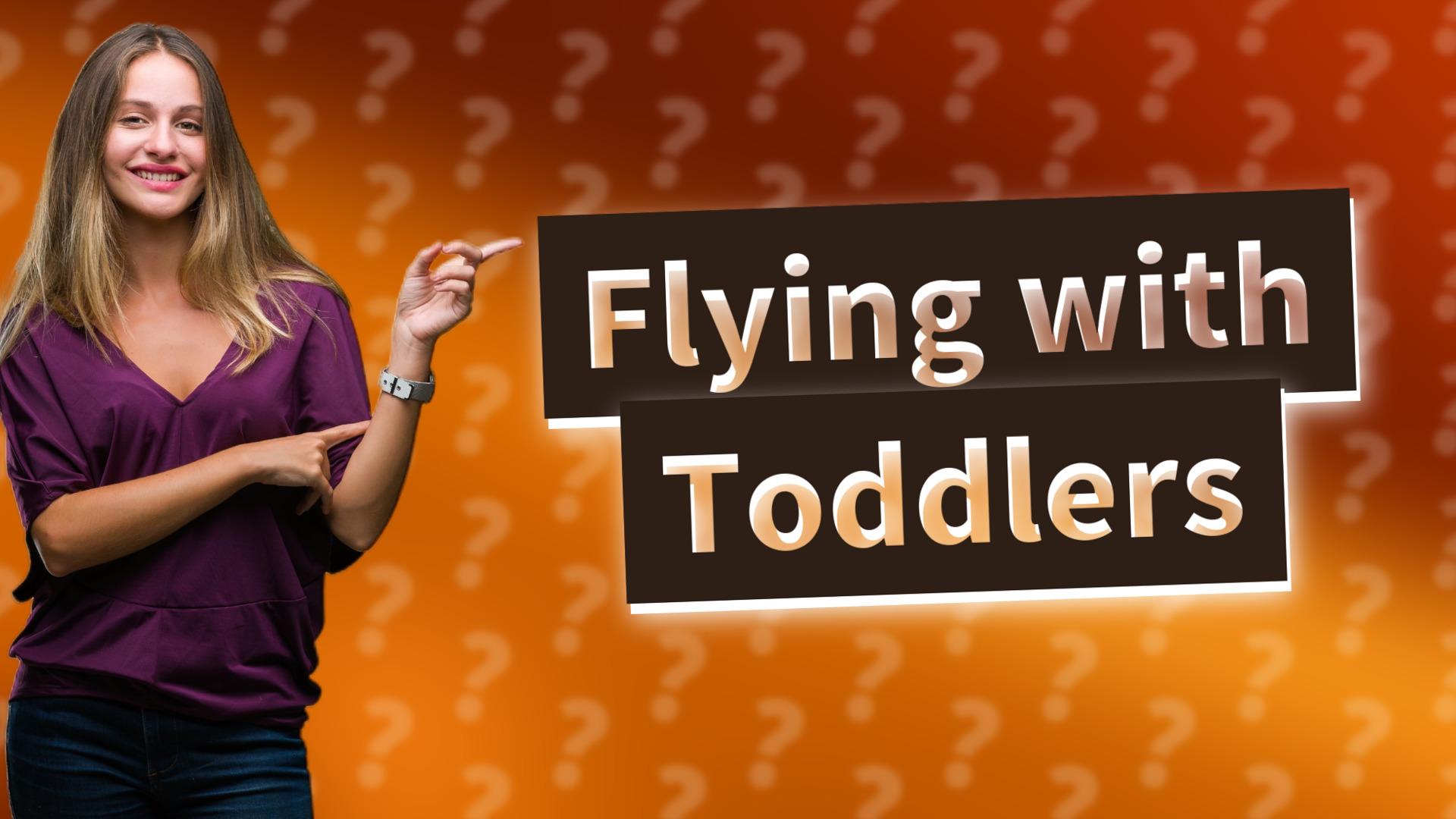 Flying with Toddlers