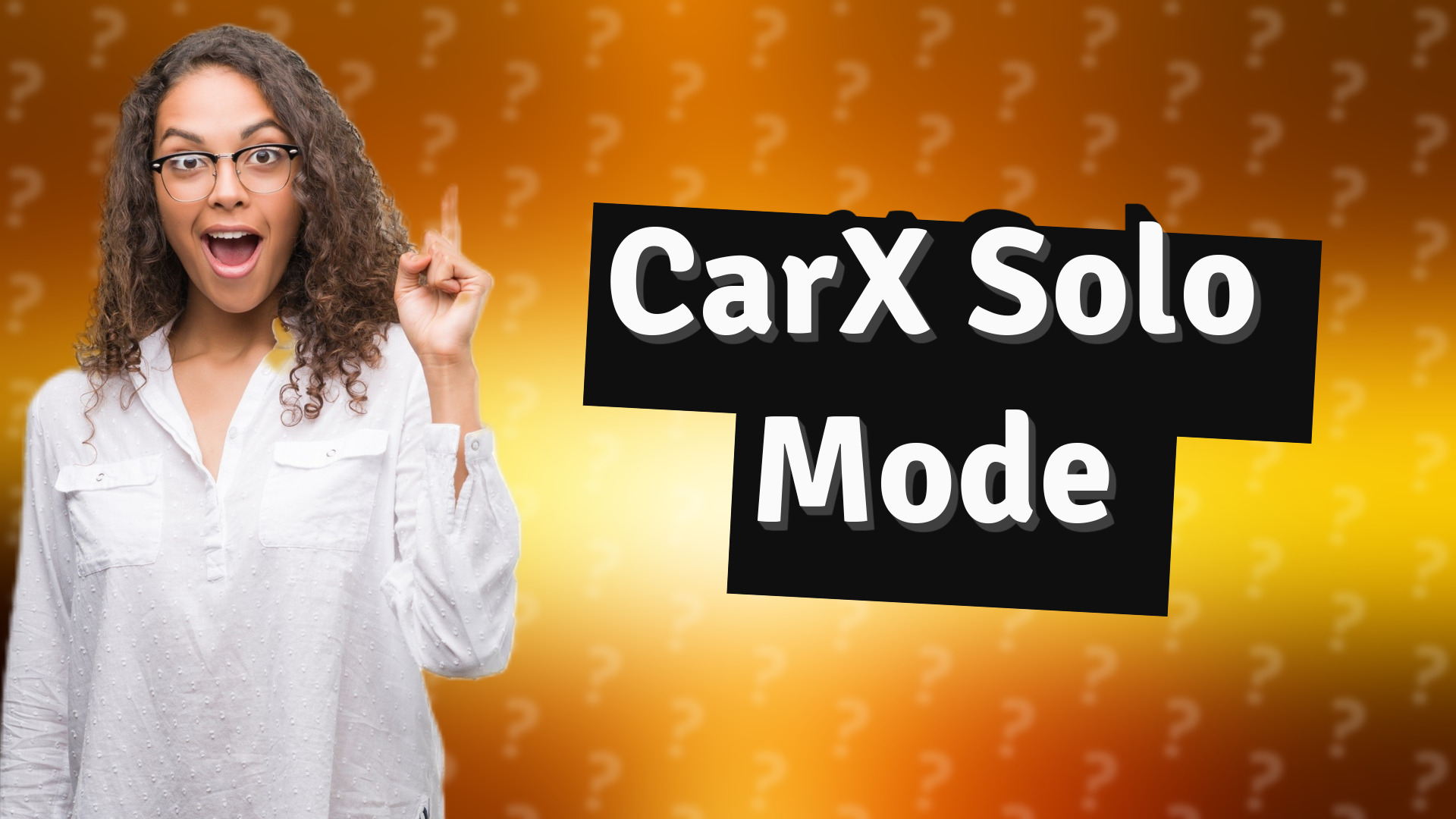 CarX Solo Mode