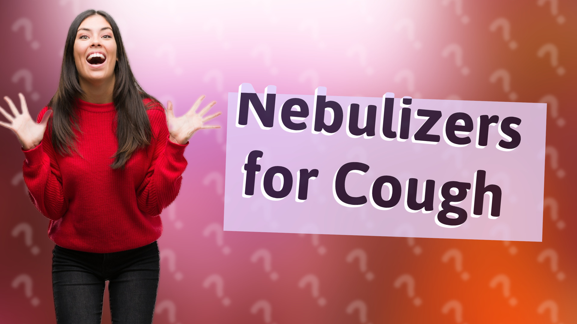 Nebulizers for Cough