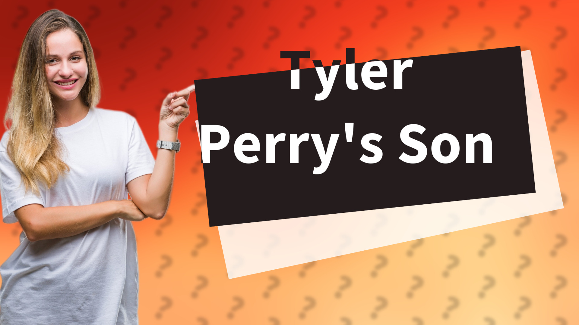 Tyler Perry's Son