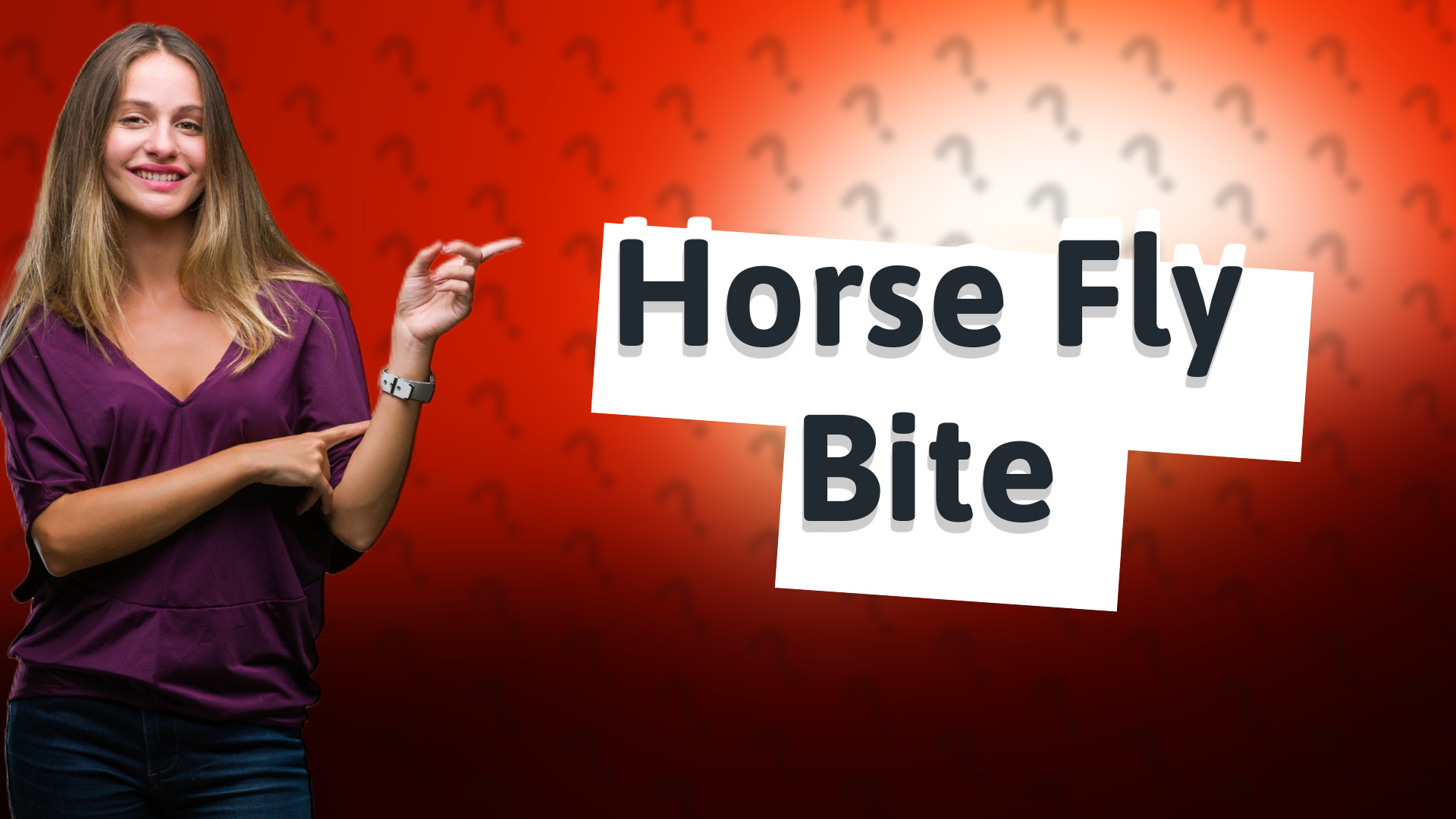 Horse Fly Bite