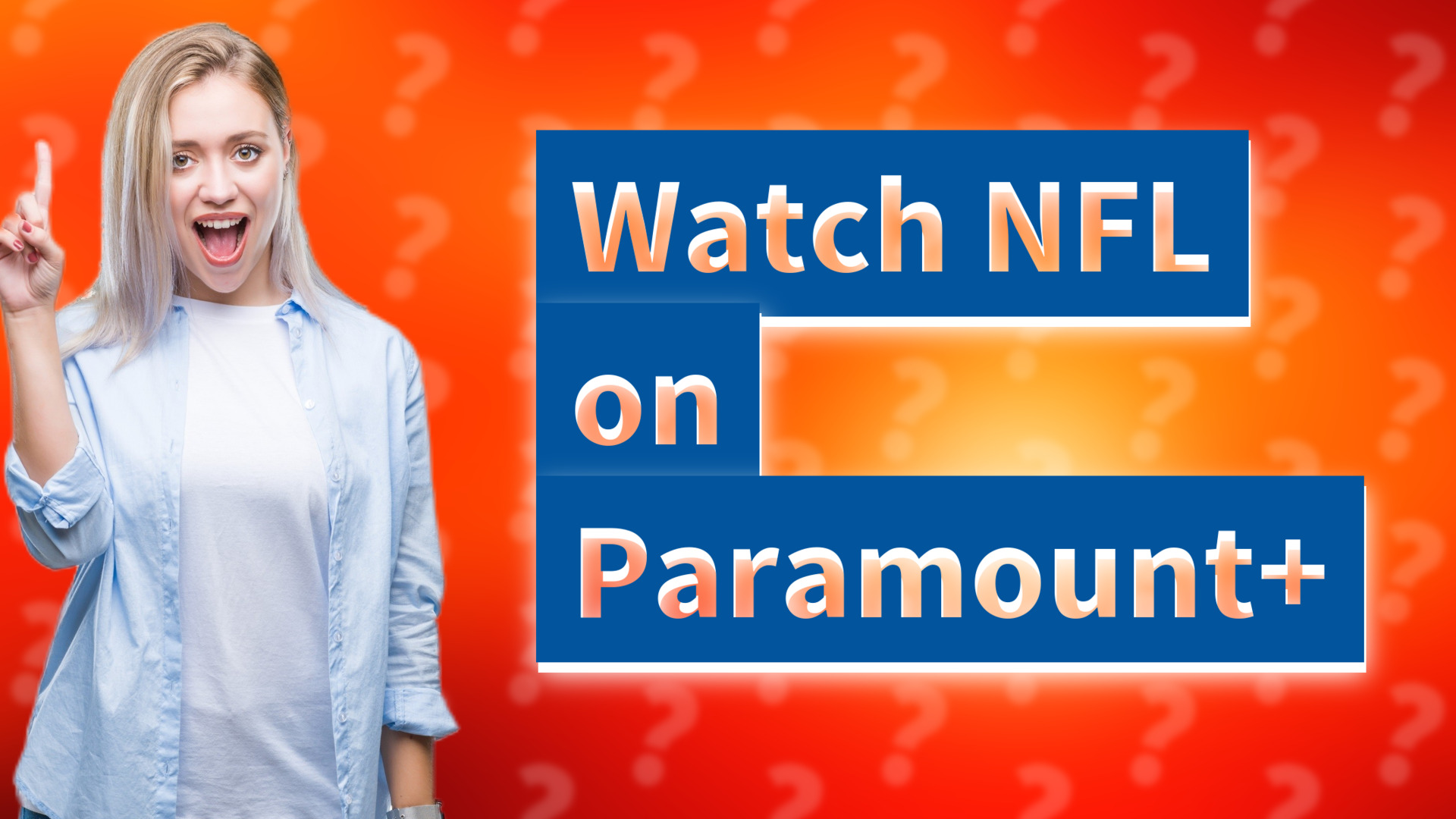 Watch NFL on Paramount+