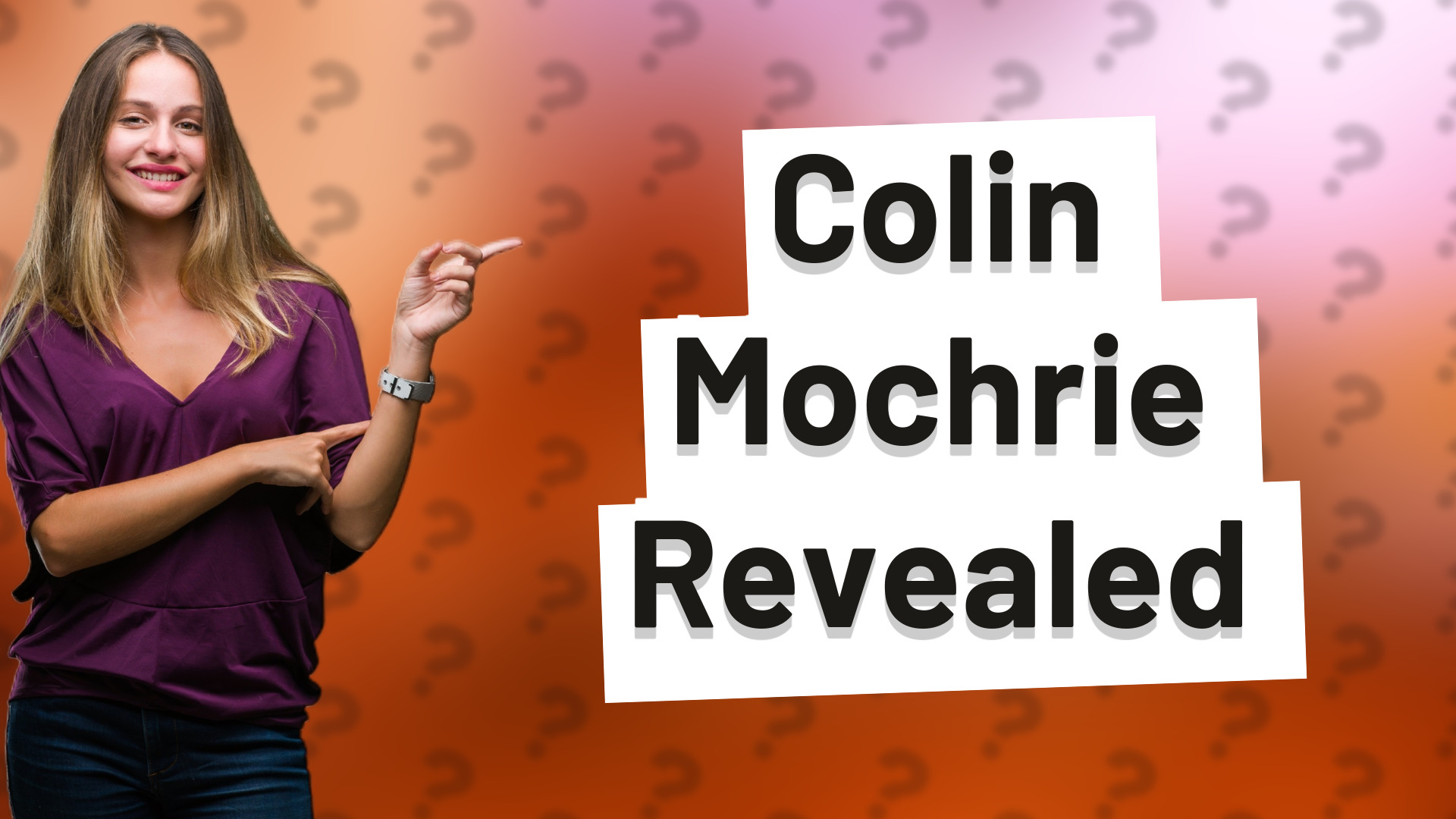 Colin Mochrie Revealed