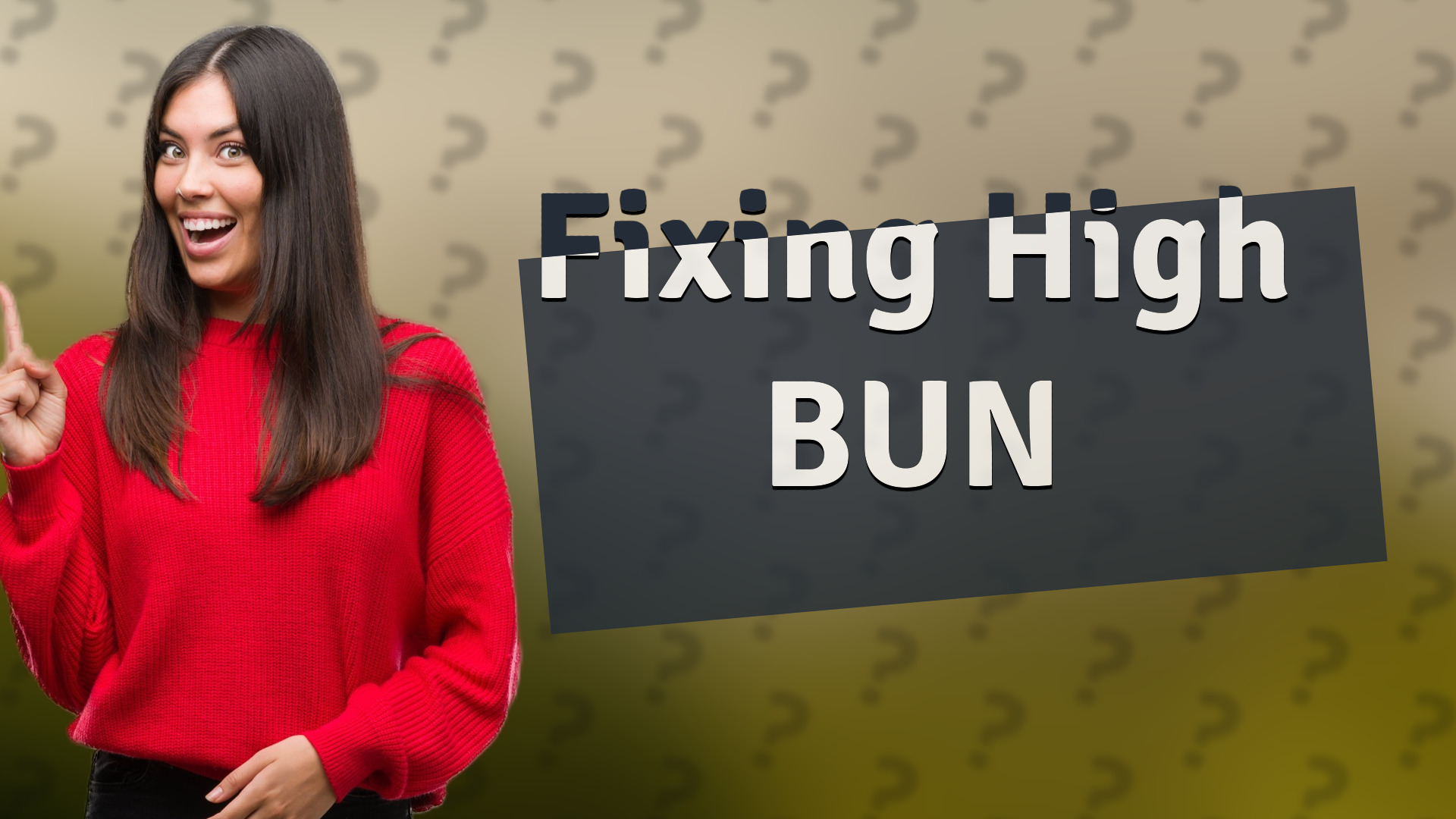 Fixing High BUN