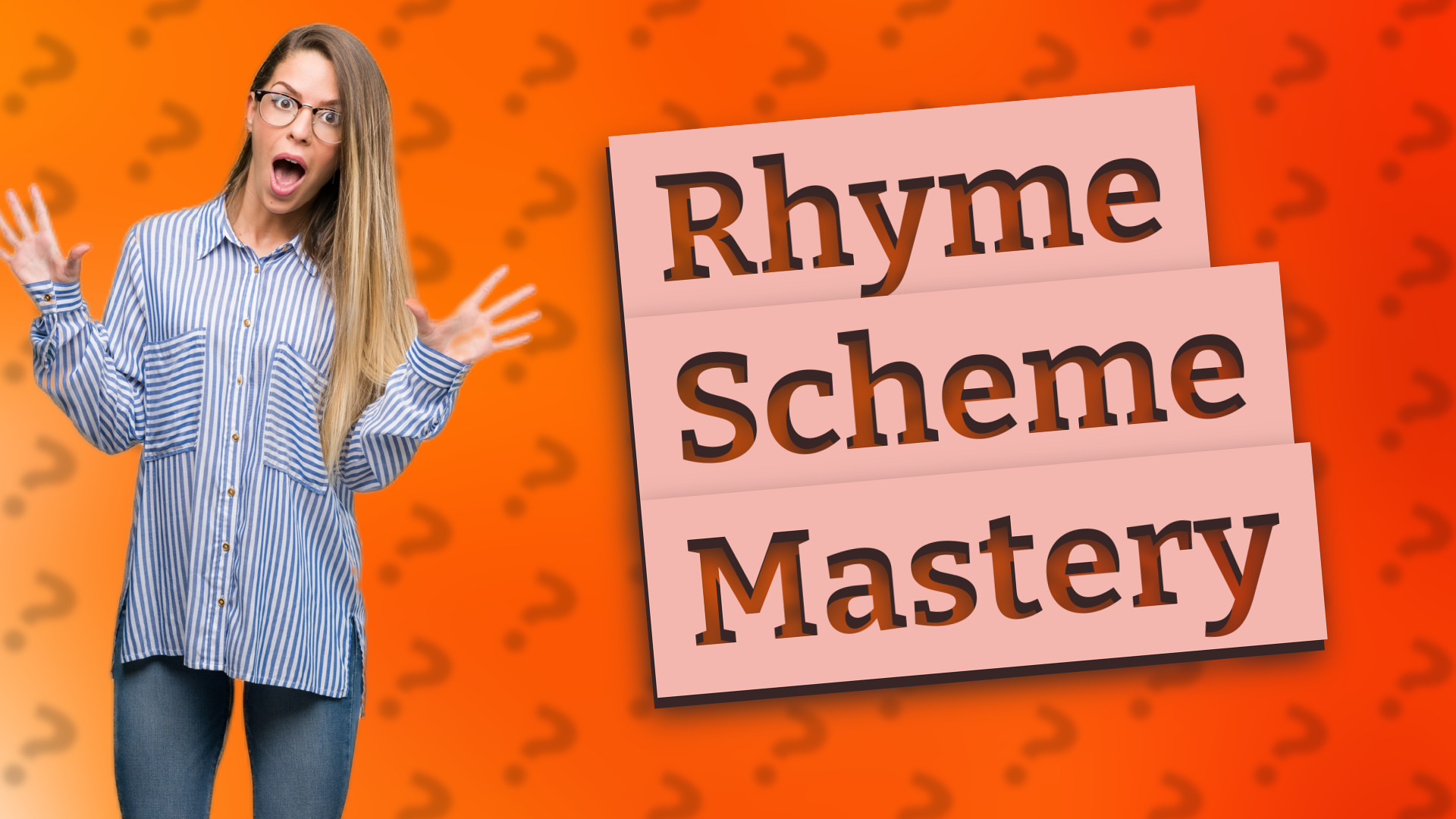 Rhyme Scheme Mastery