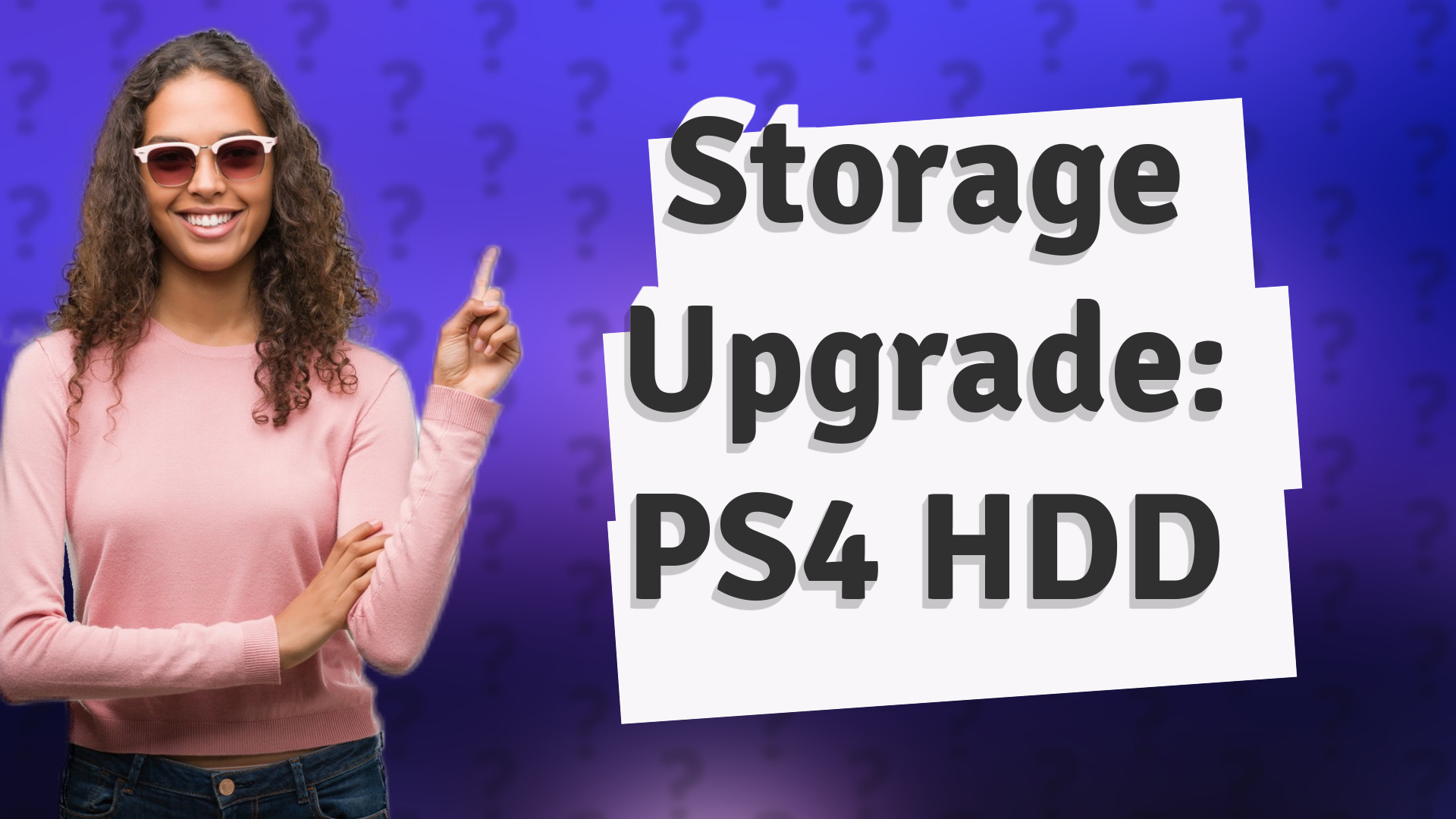 Storage Upgrade: PS4 HDD