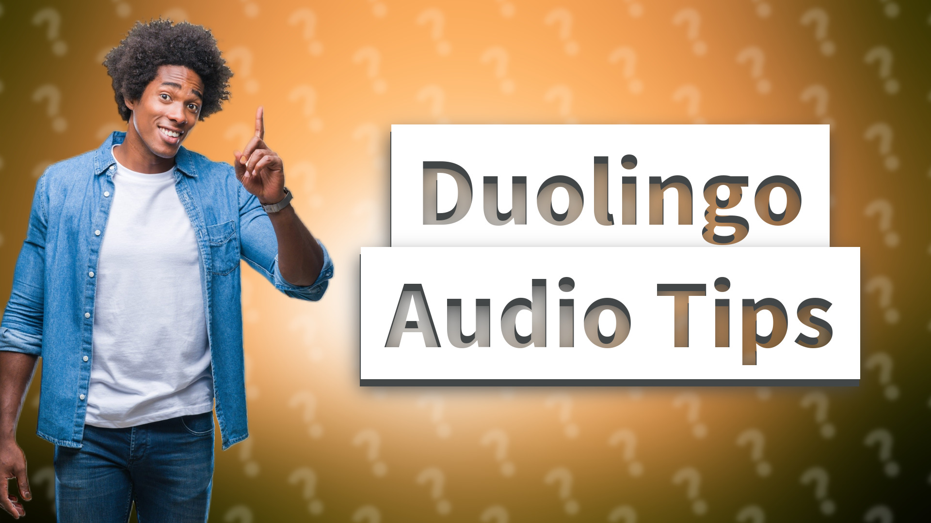 Duolingo Audio Tips
