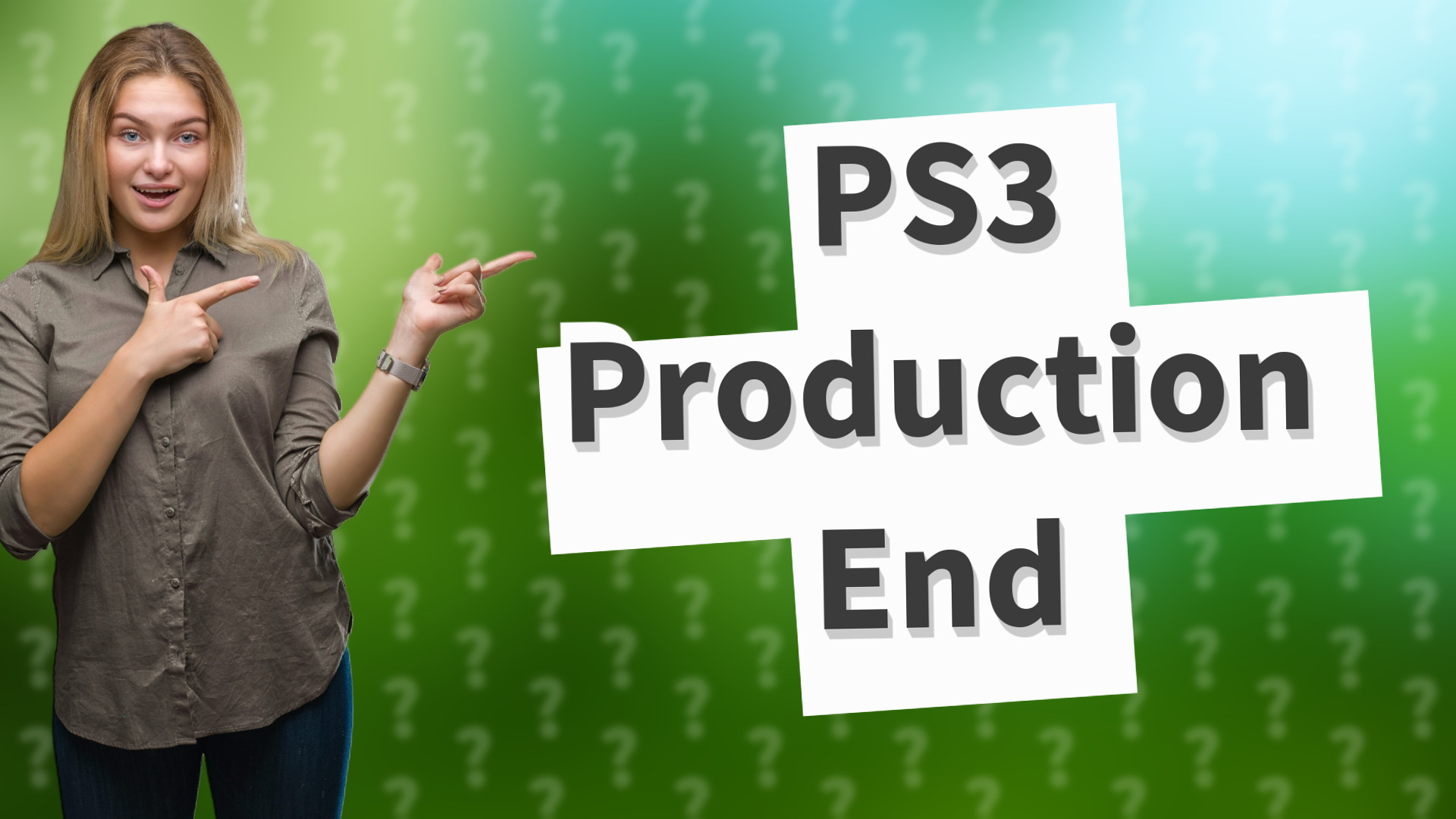 PS3 Production End
