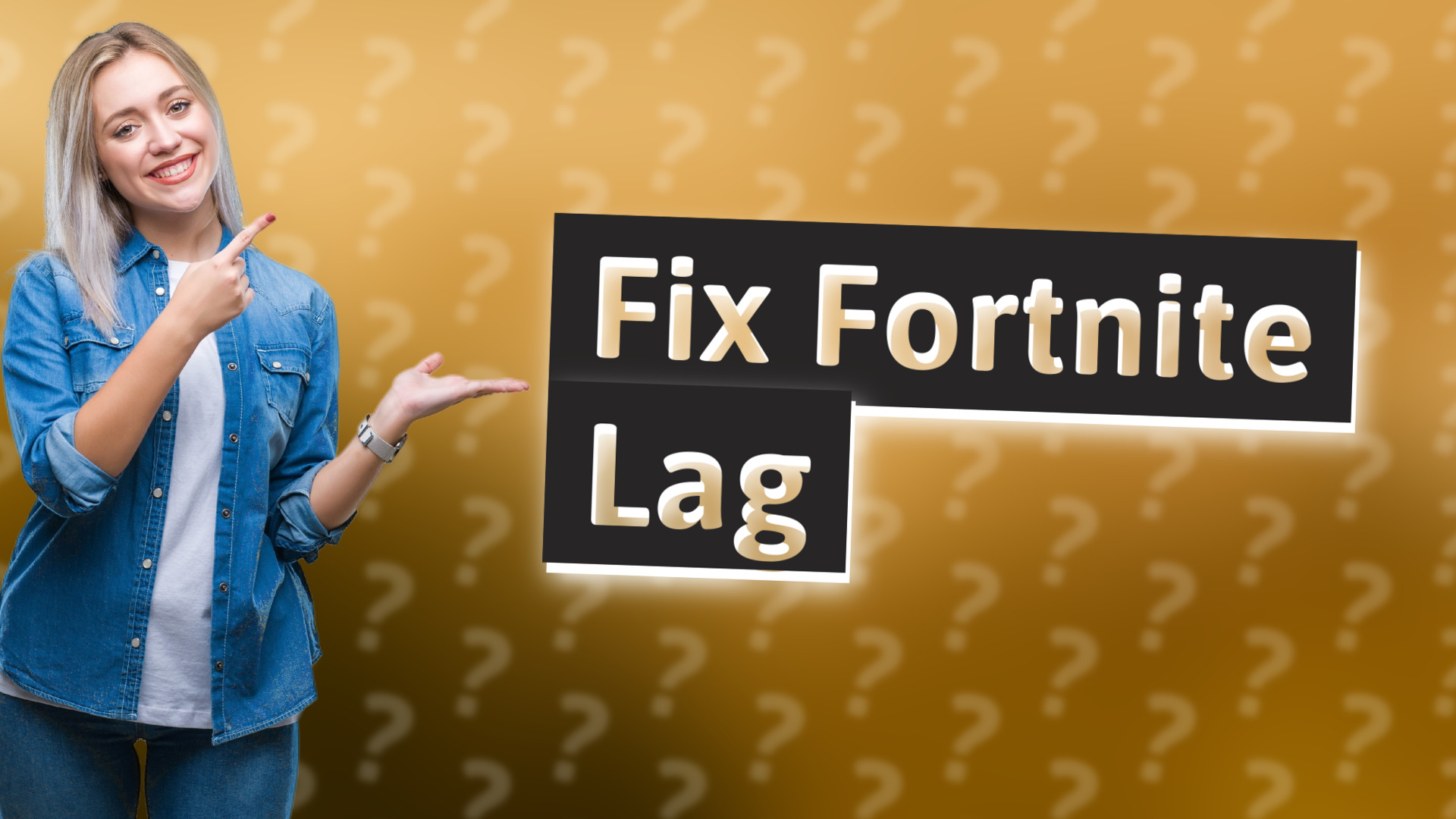 Fix Fortnite Lag