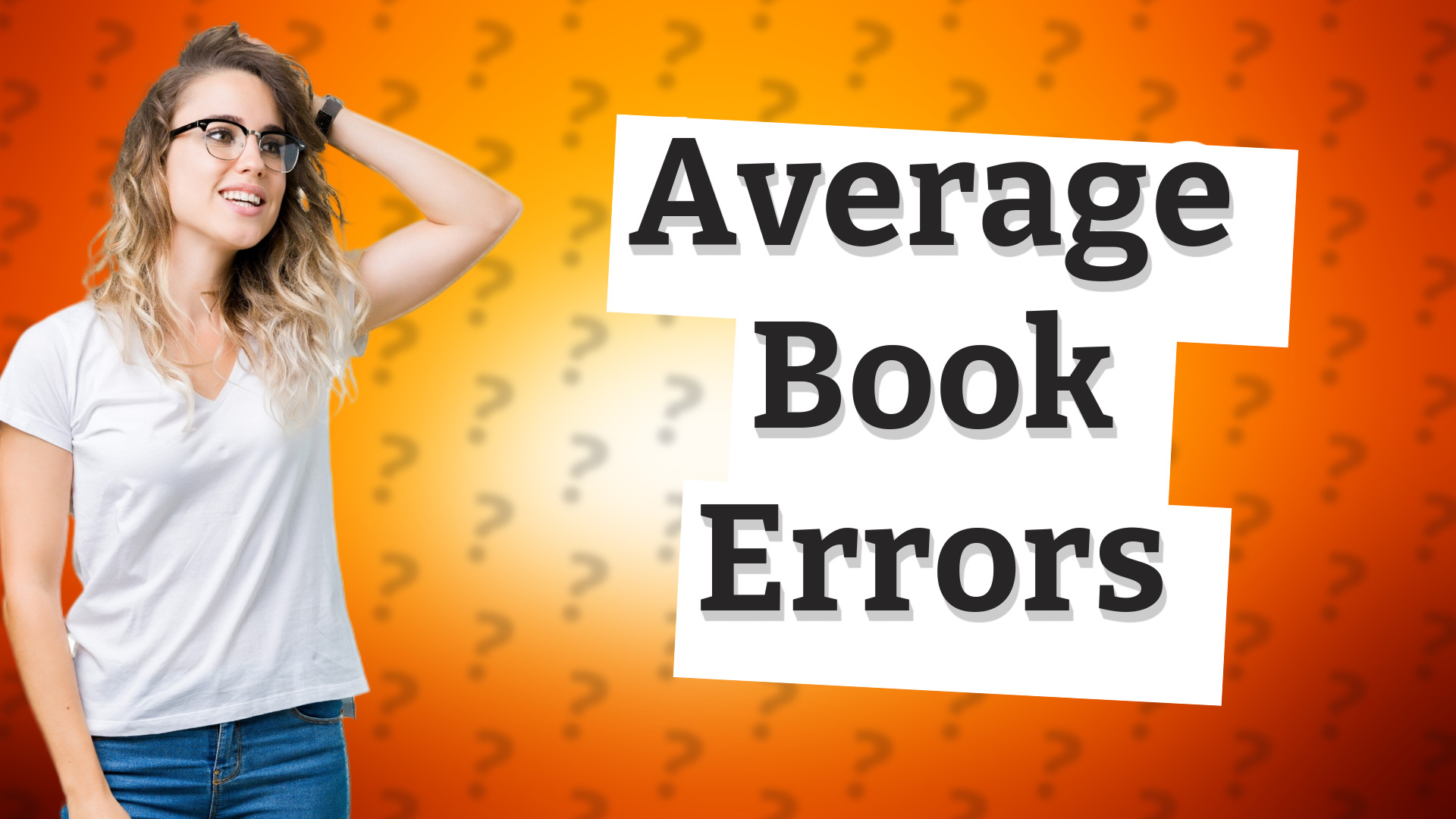 Average Book Errors