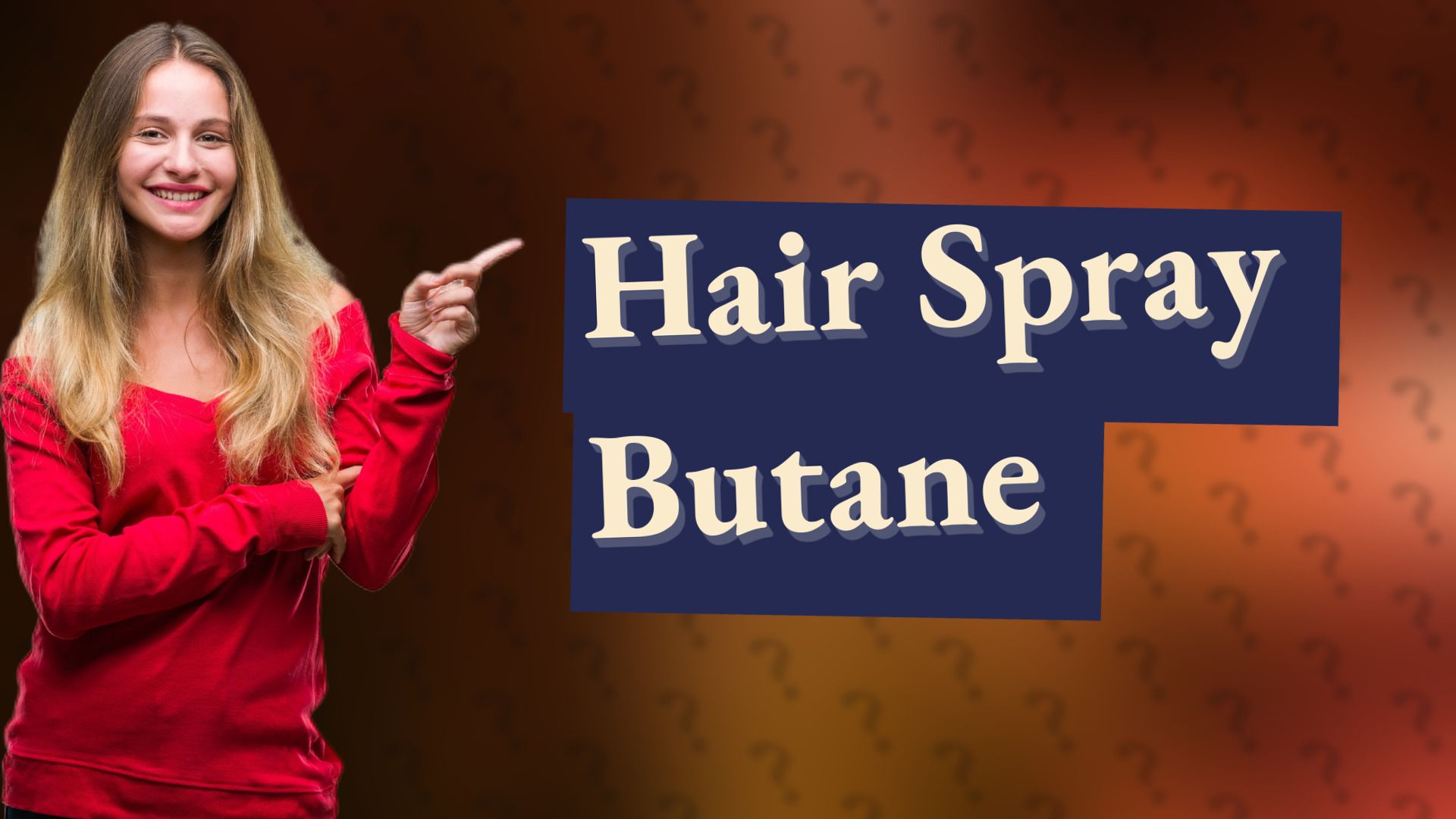 Hair Spray Butane