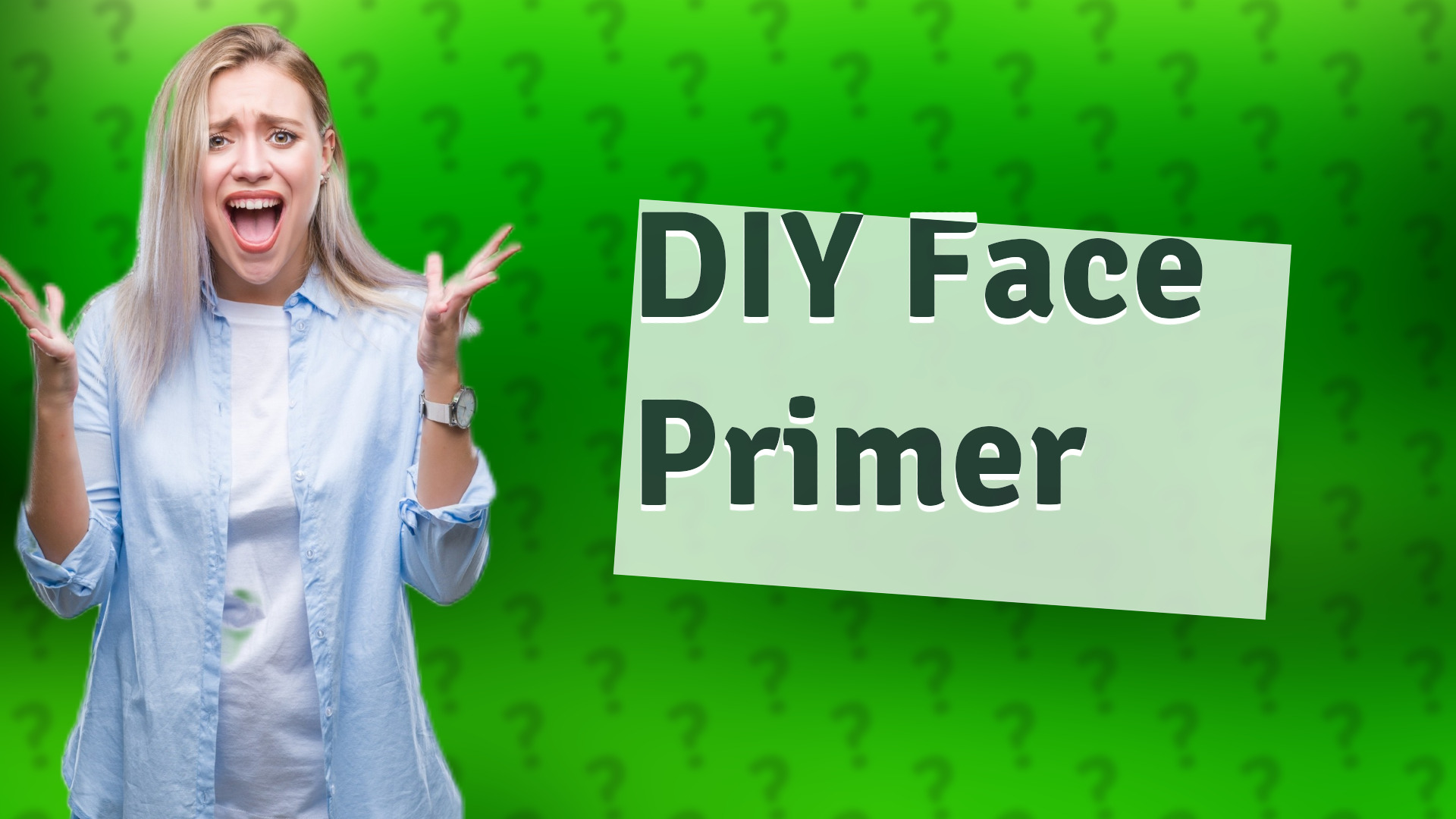 DIY Face Primer